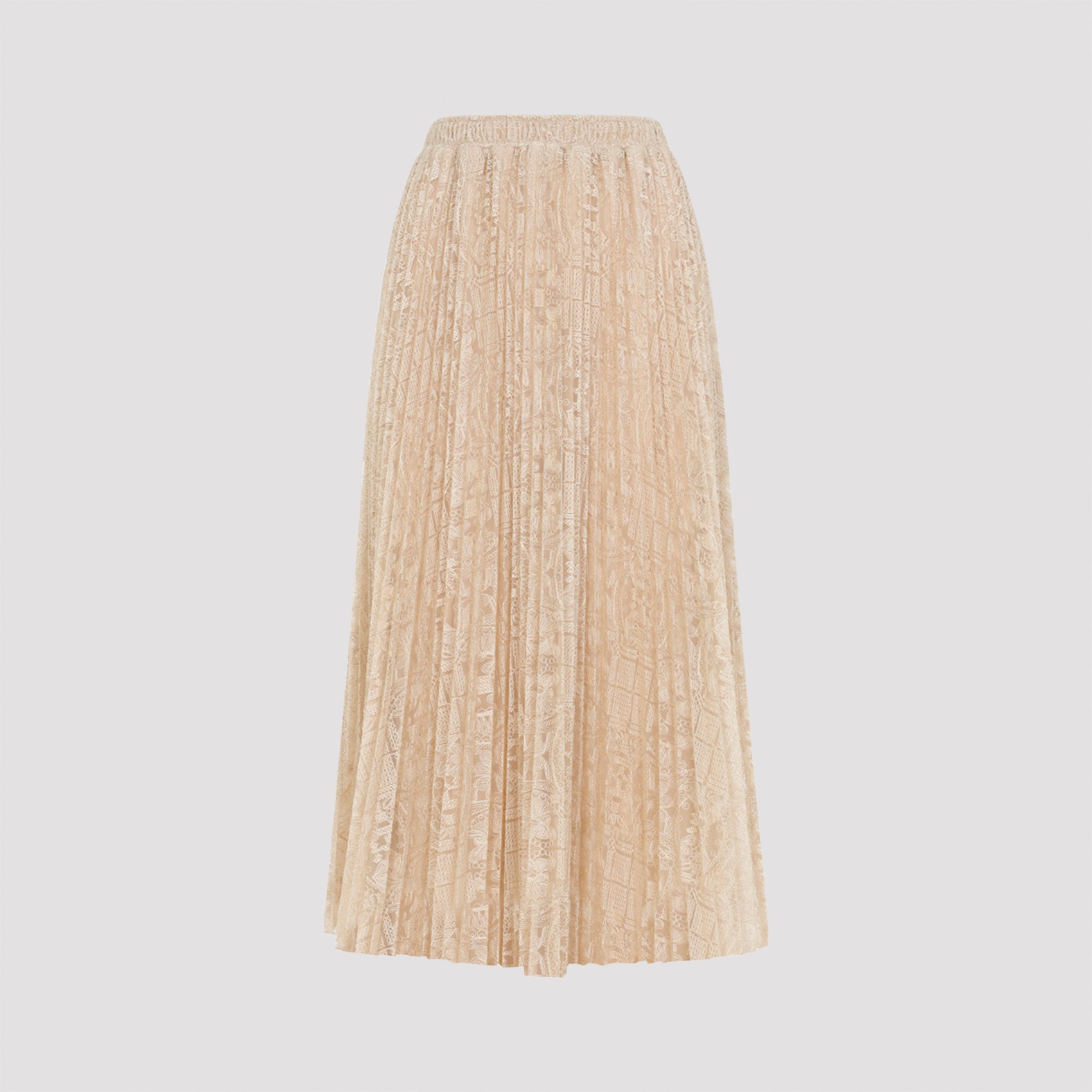 Ermanno Scervino Lace Midi Skirt