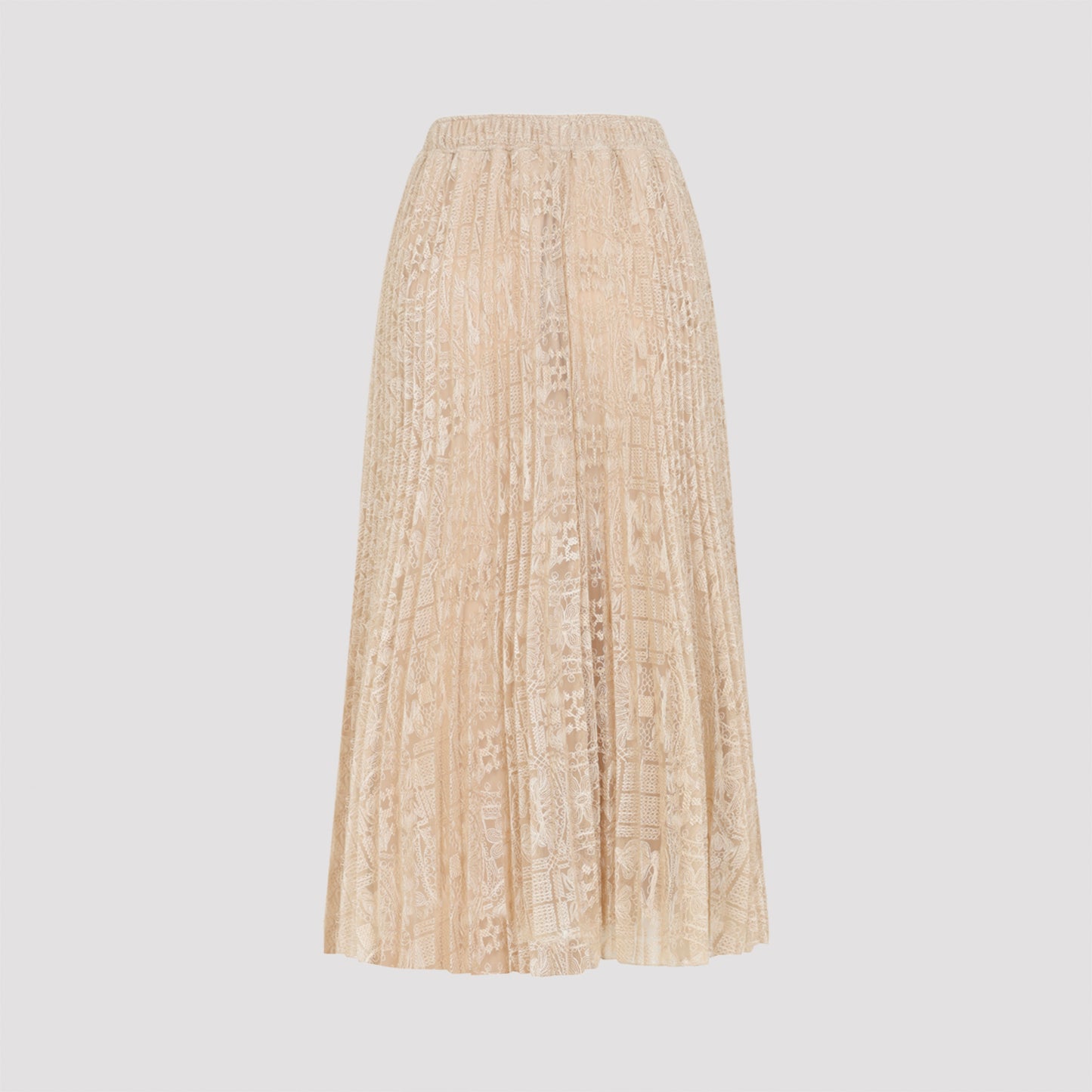 Ermanno Scervino Lace Midi Skirt