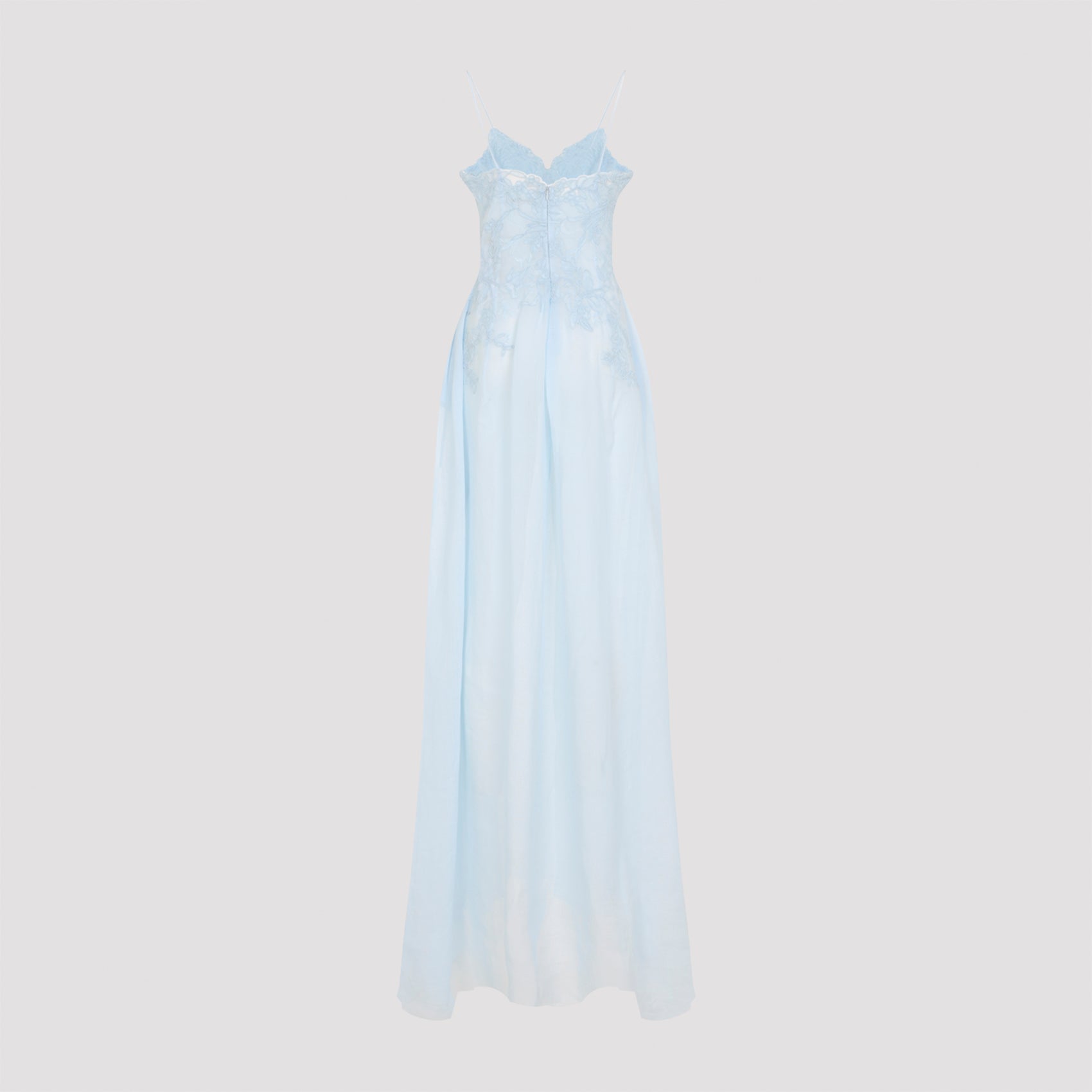 Ermanno Scervino Ramie Long Dress