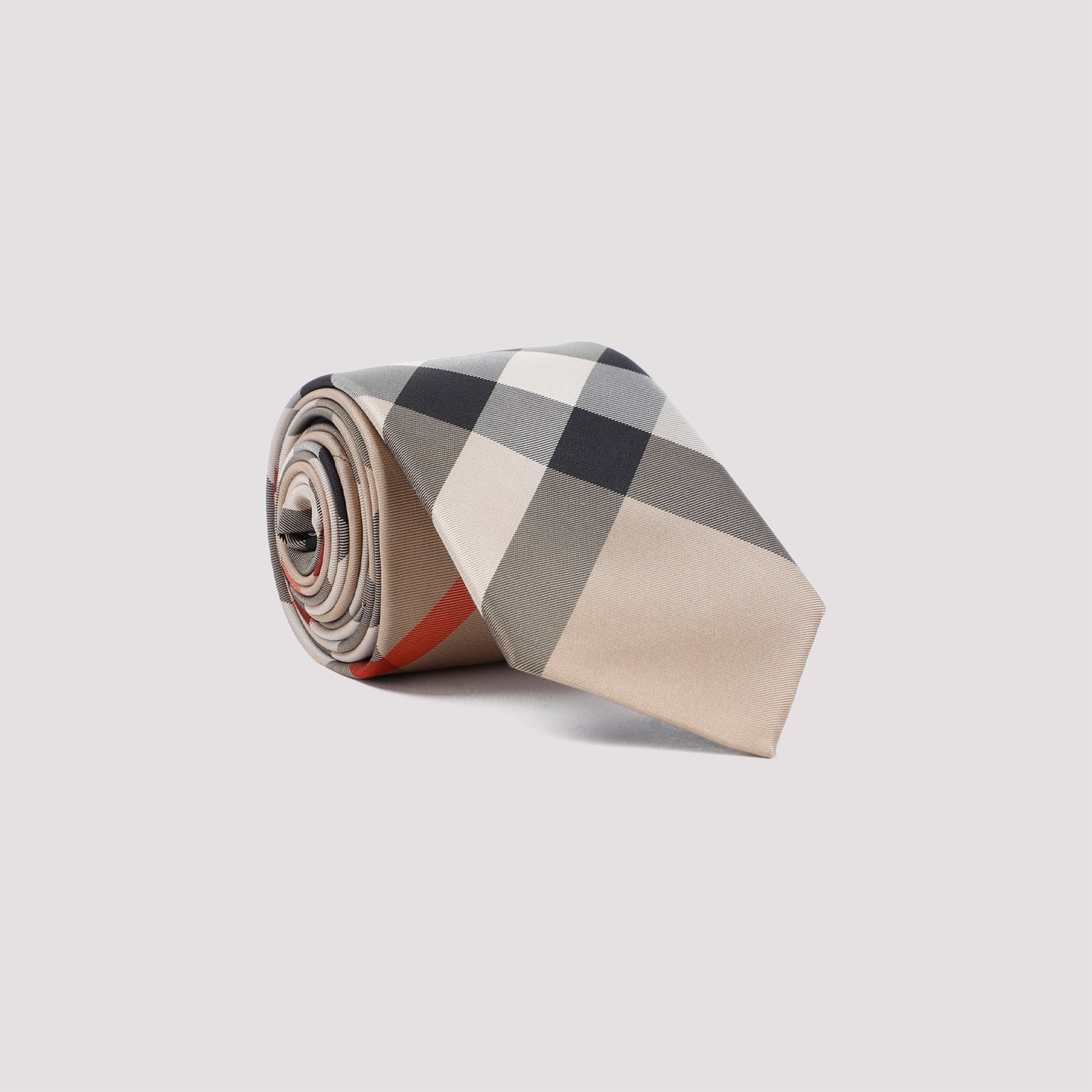 Burberry Classic Cut Check Silk Tie
