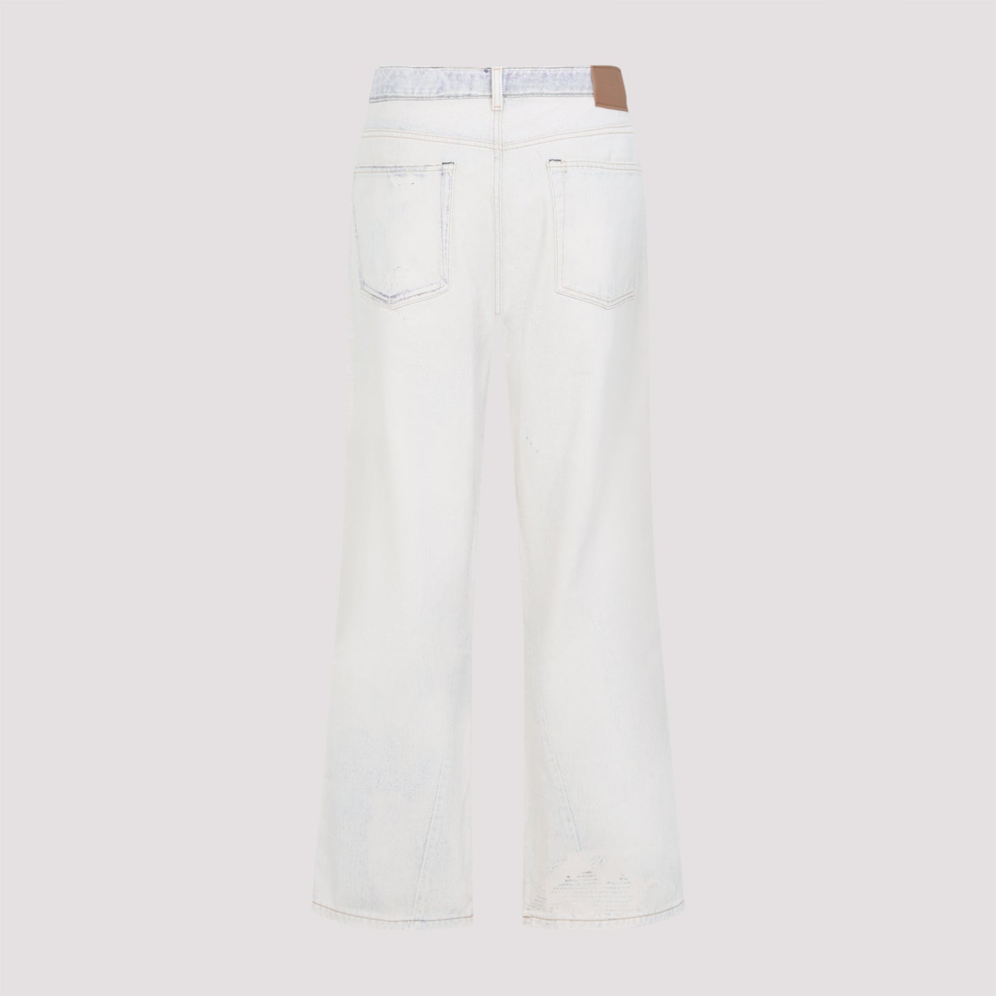 Jeans Washed In Cotone