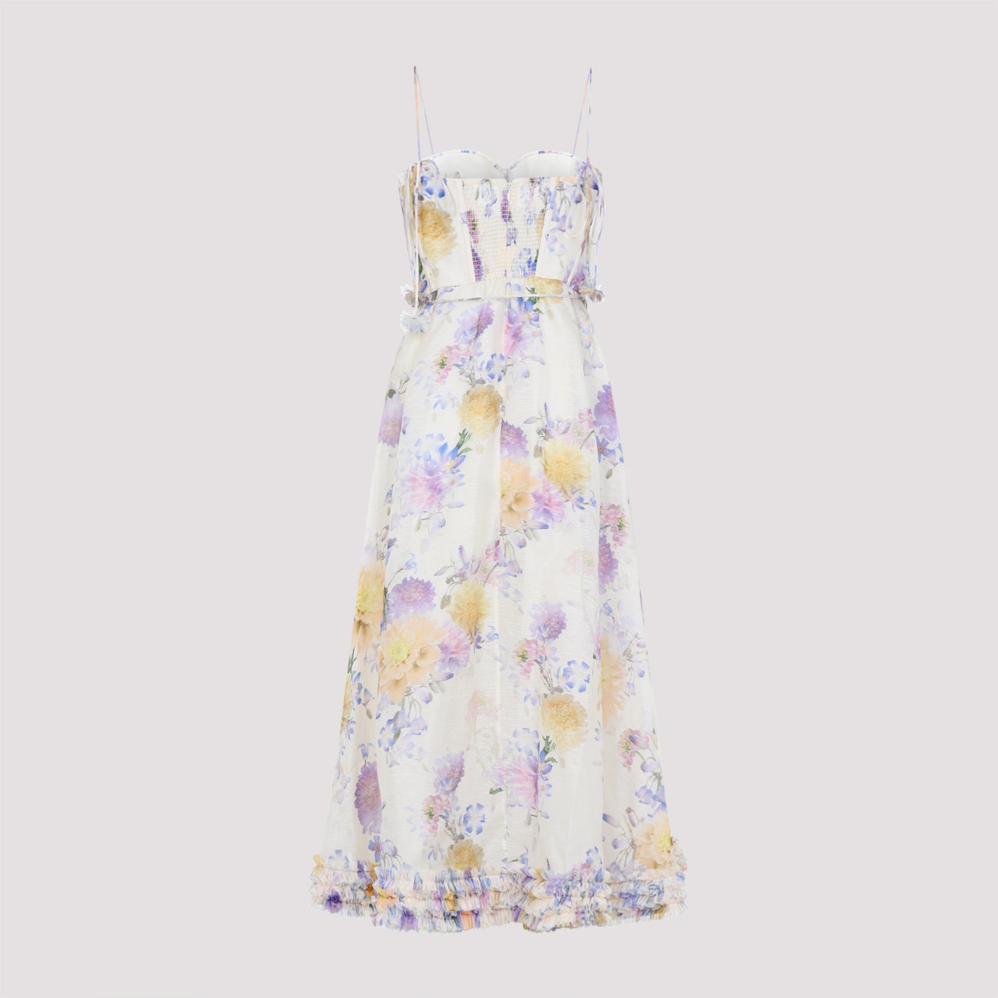 Zimmermann Luna Riffle Midi Dress