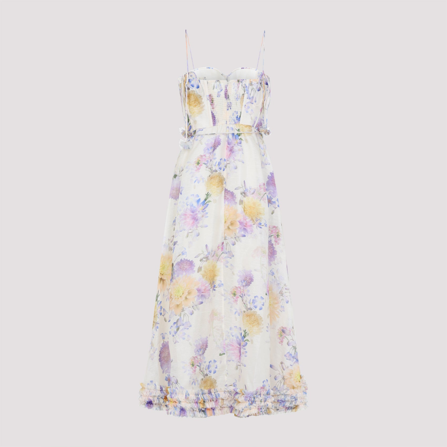Zimmermann Luna Riffle Midi Dress