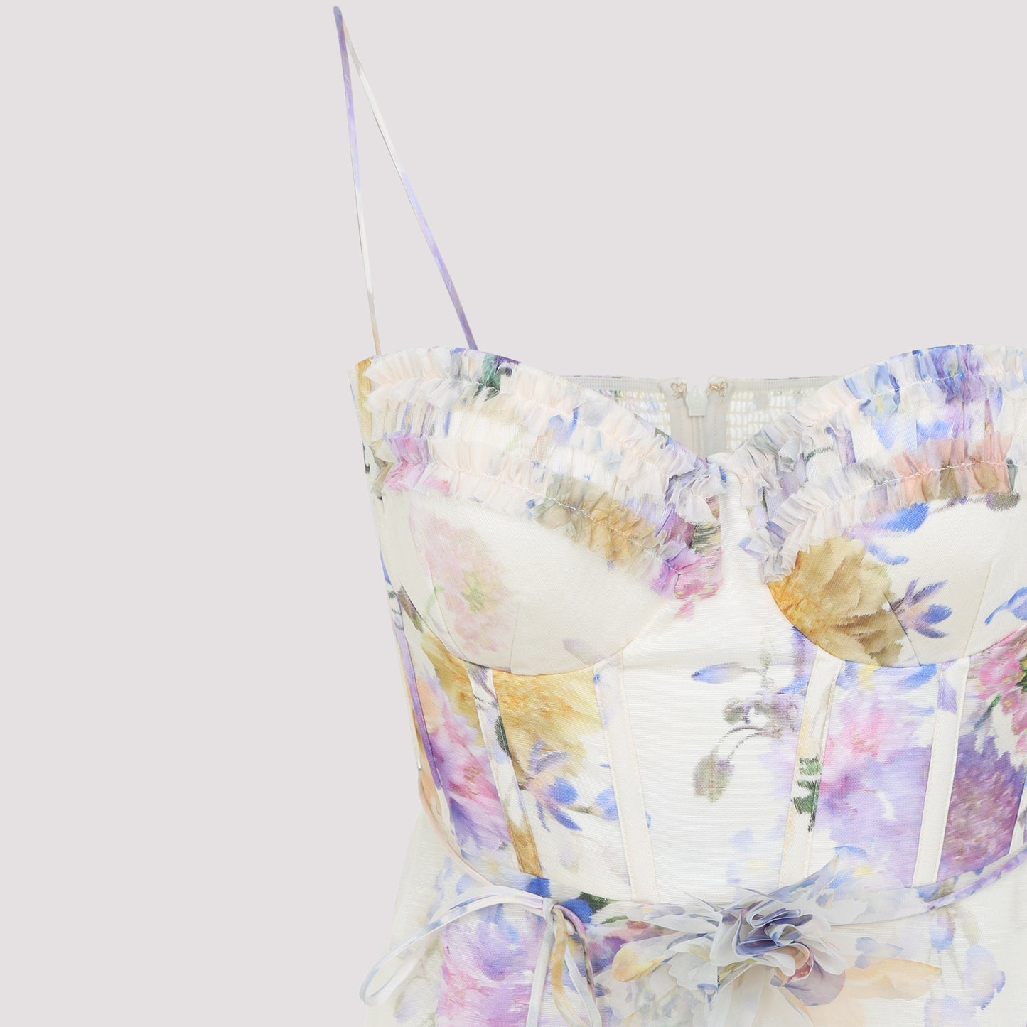 Zimmermann Luna Riffle Midi Dress