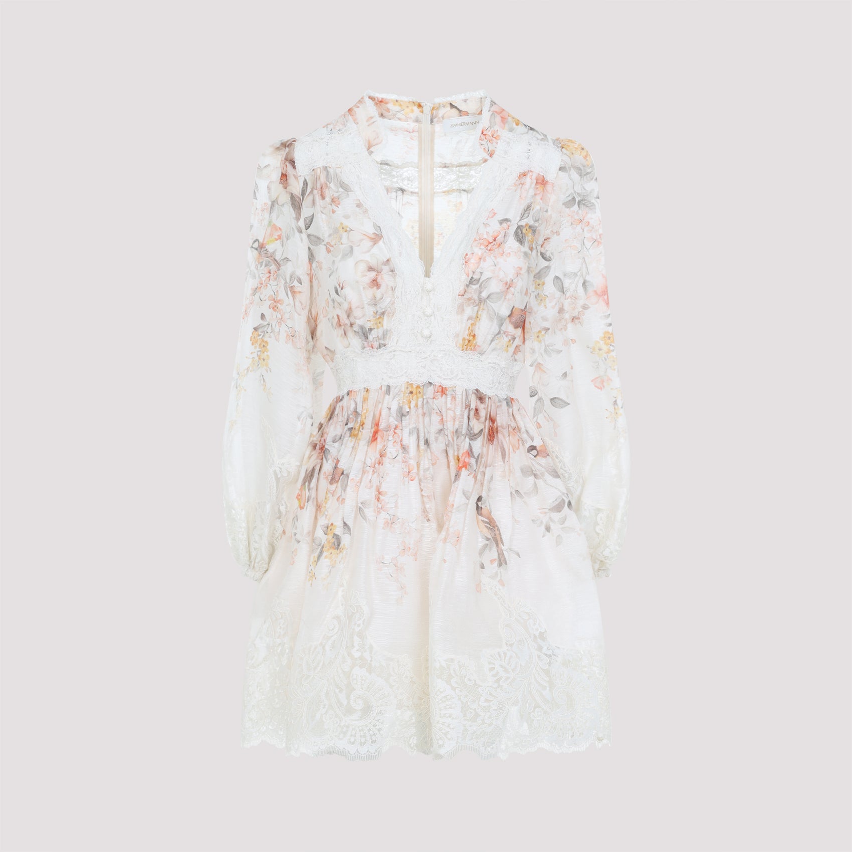 Zimmermann Luca Lace Lantern Dress