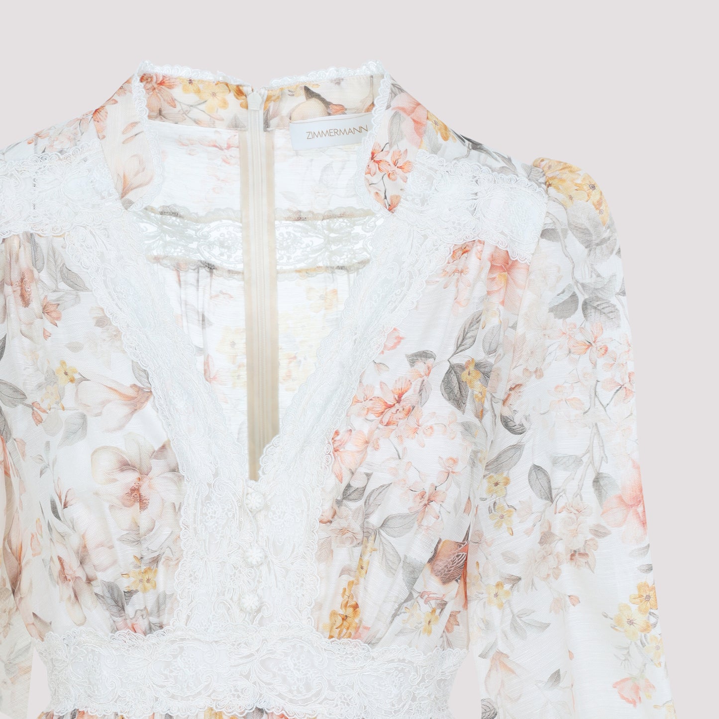 Zimmermann Luca Lace Lantern Dress