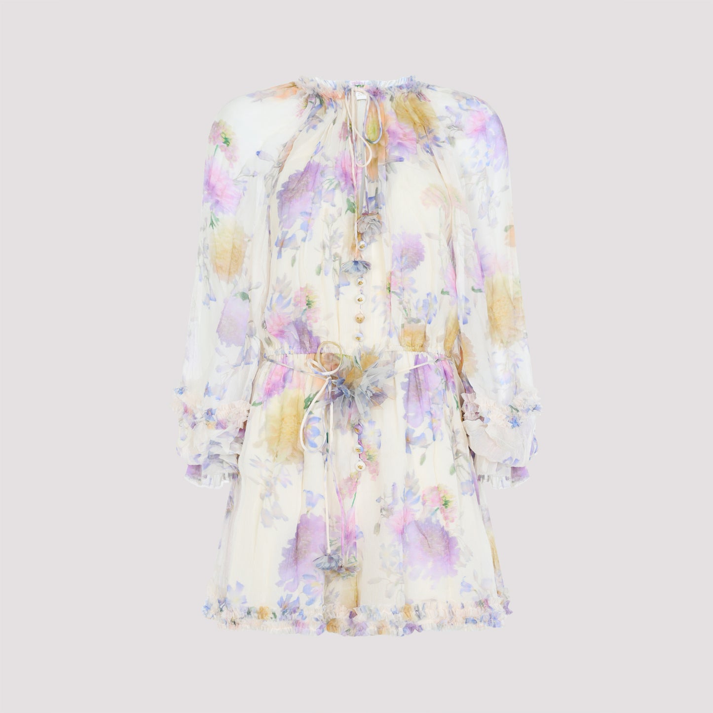 Zimmermann Luna Ruffle Playsuit