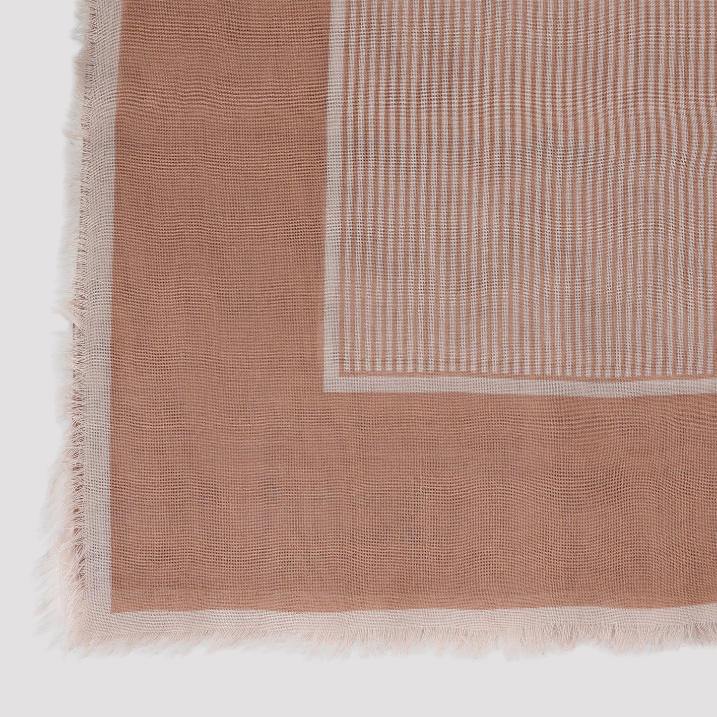 Saint Laurent Large Striped Carré Scarf