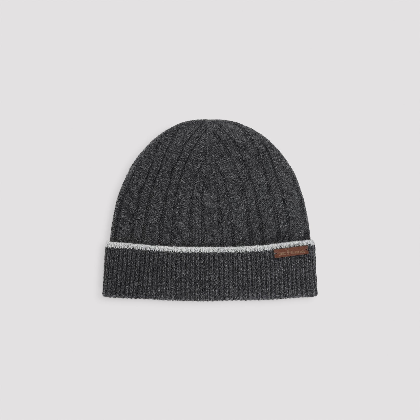 Kiton Cable-knit Beanie