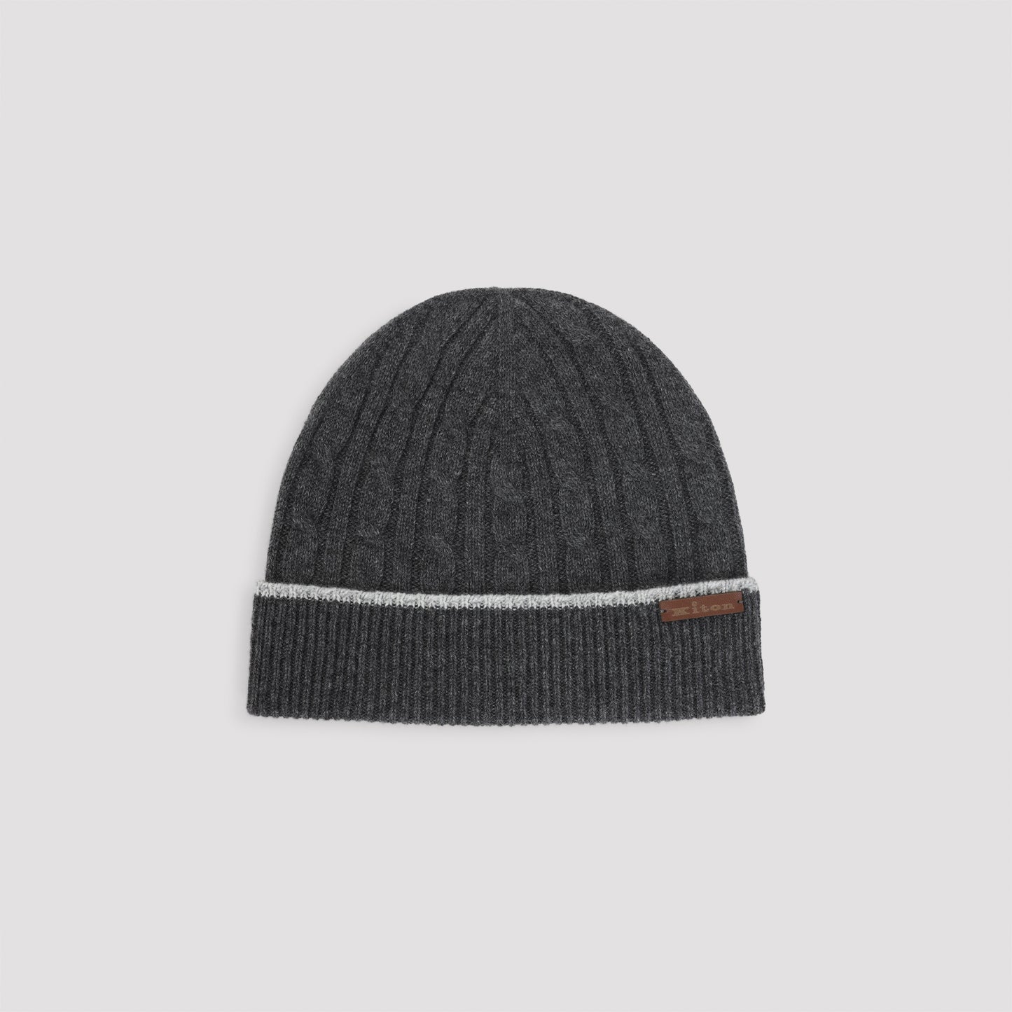 Kiton Cable-knit Beanie