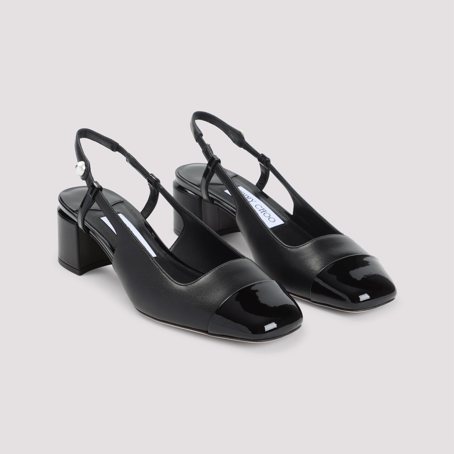 Jimmy Choo Elisa Sb 45 Patent Nappa Pumps