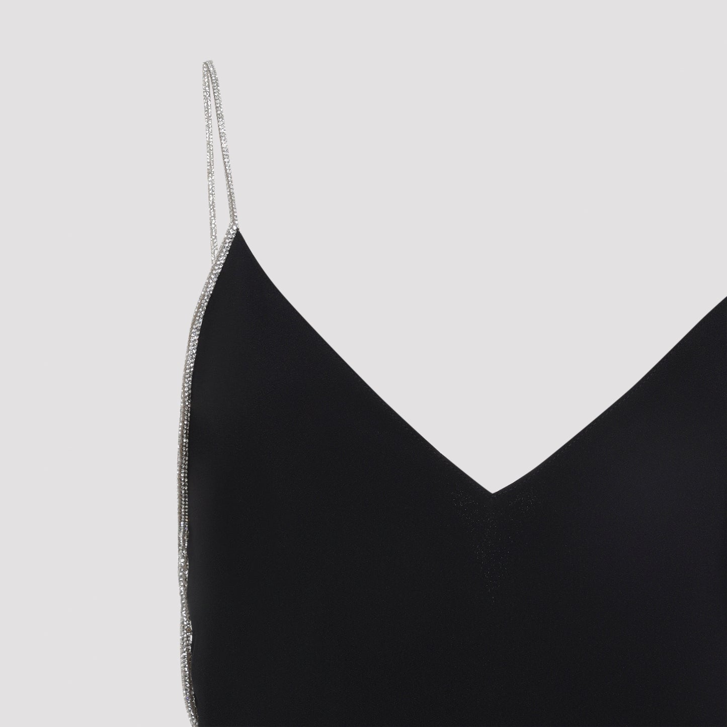 Tom Ford Crystal Chain Embroidery Satin Dress