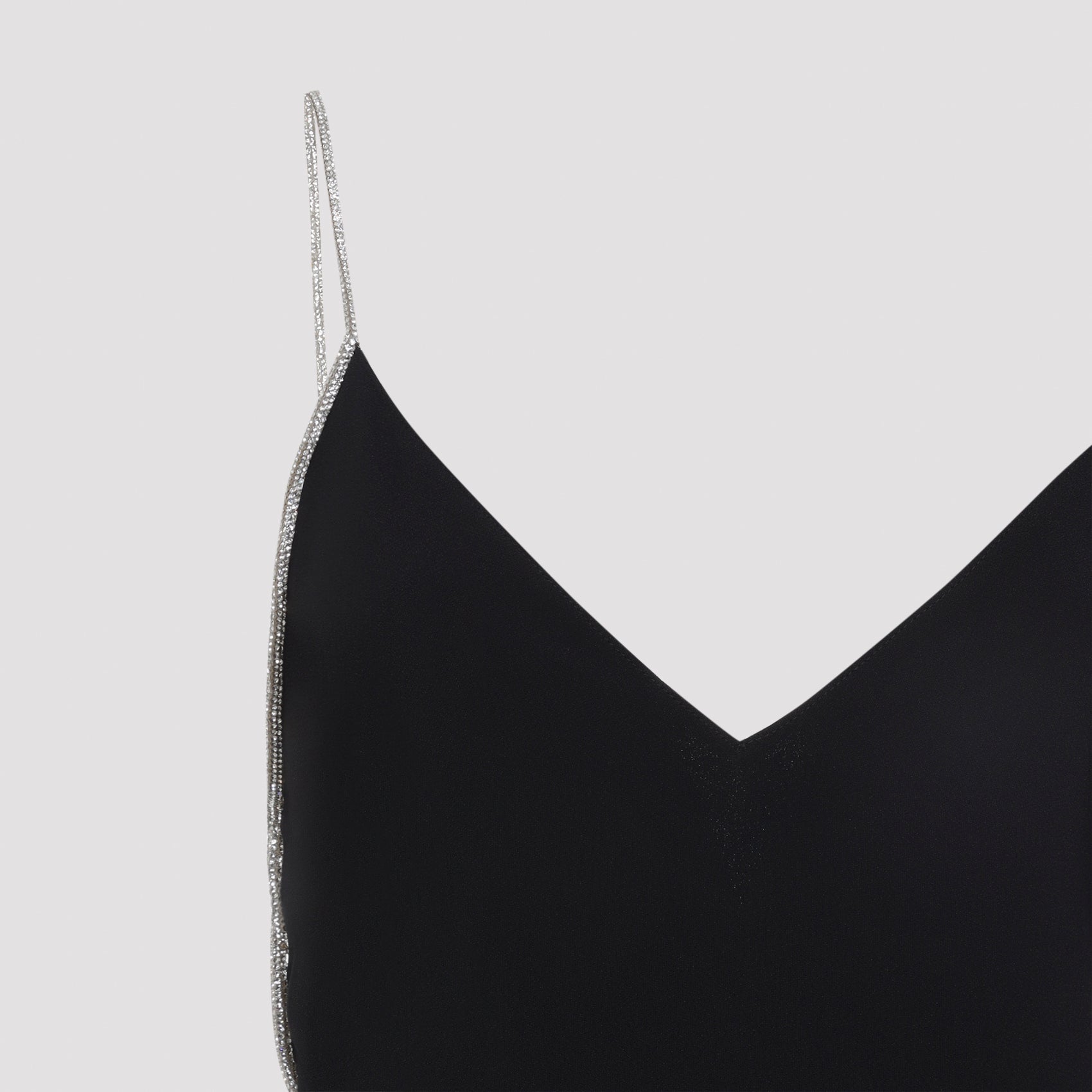 Tom Ford Crystal Chain Embroidery Satin Dress