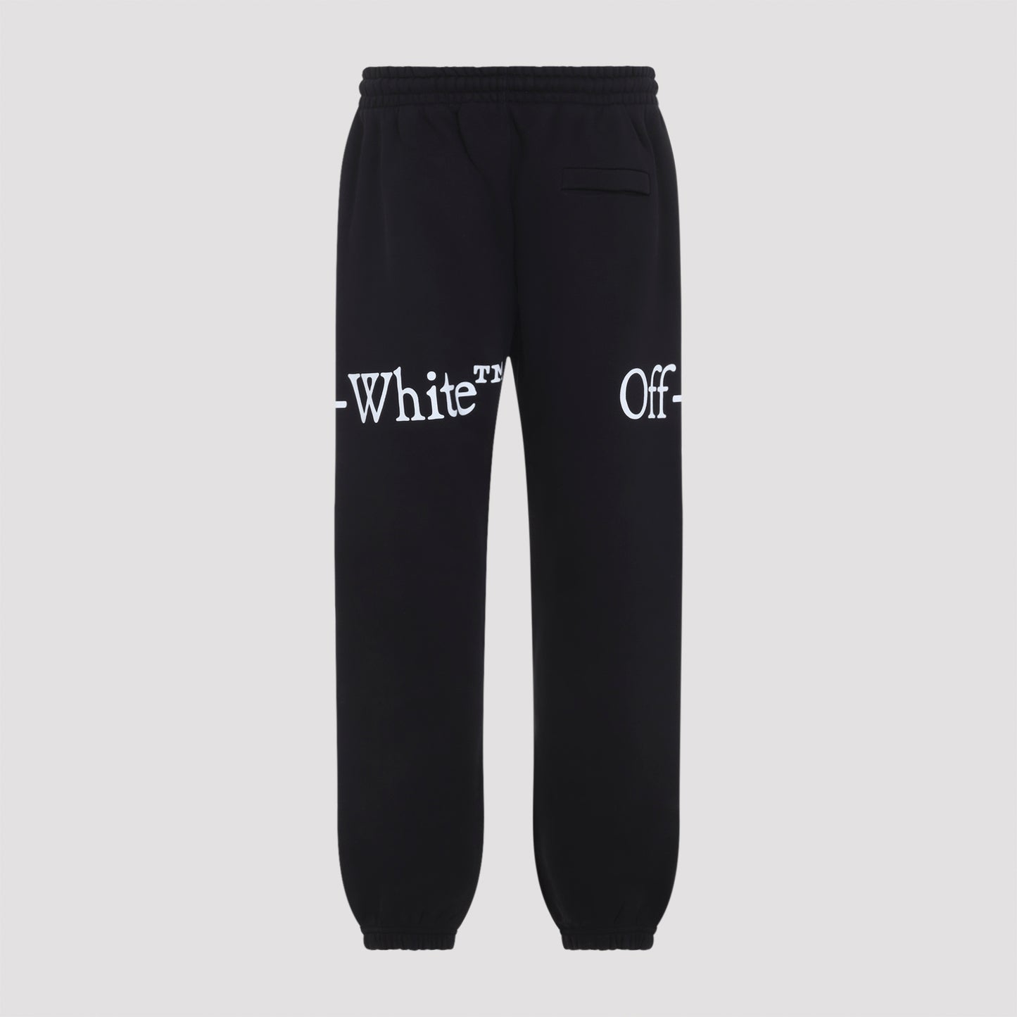 Off-White Bookish Scarf Cuffed Sweatpants