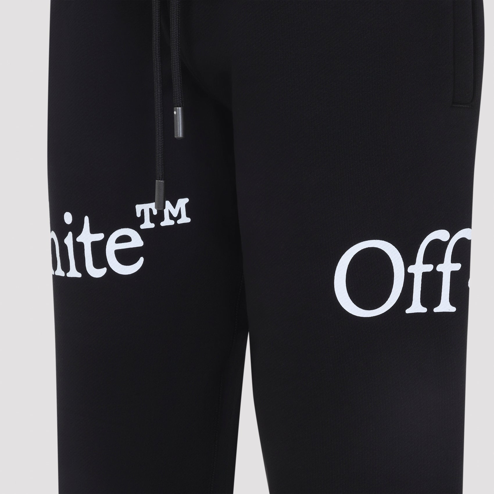 Off-White Bookish Scarf Cuffed Sweatpants