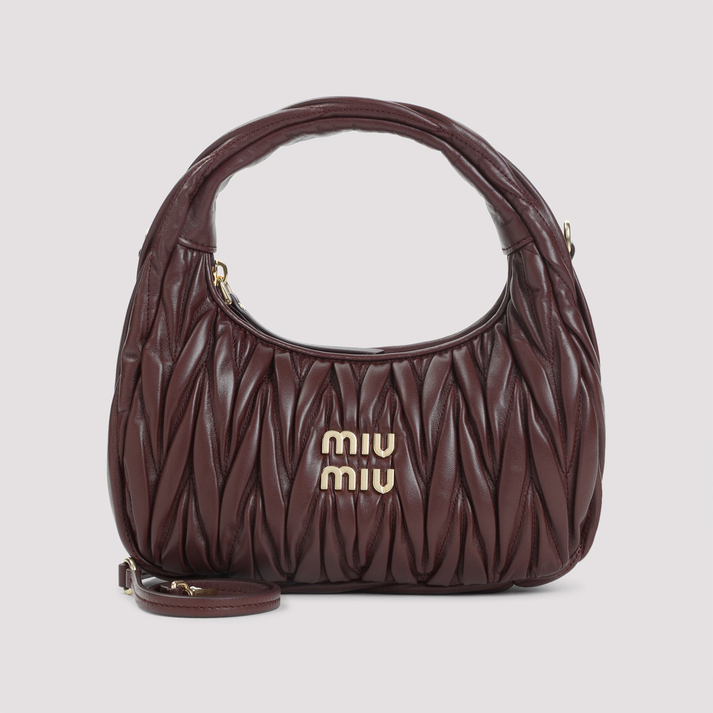 Miu Miu Small Wander matelassé hobo bag
