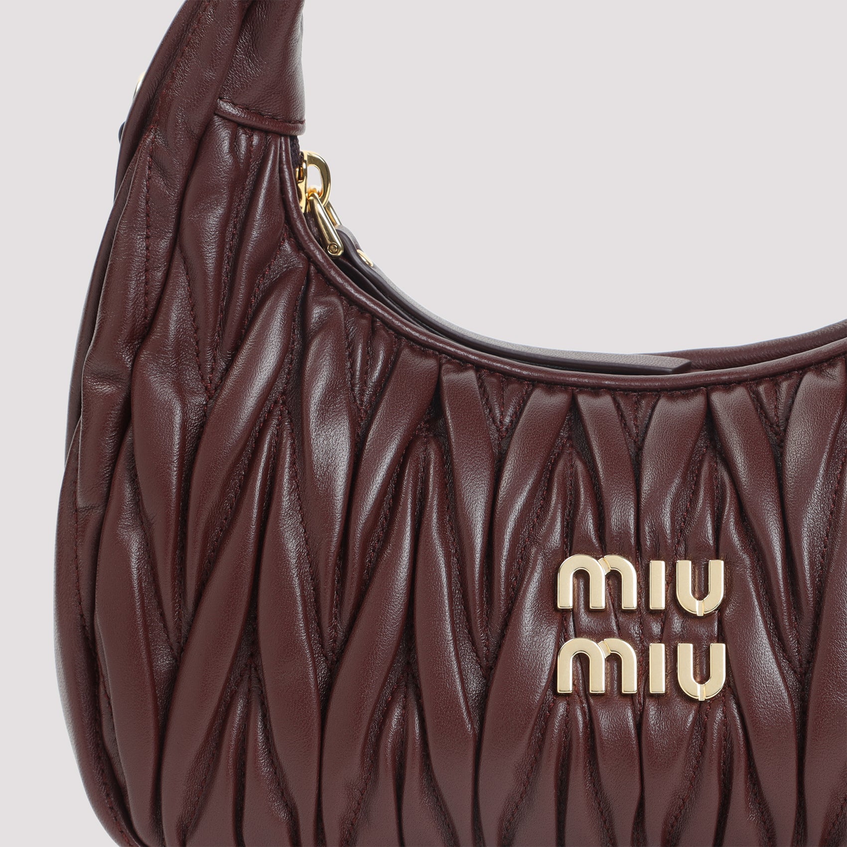 Miu Miu Small Wander matelassé hobo bag