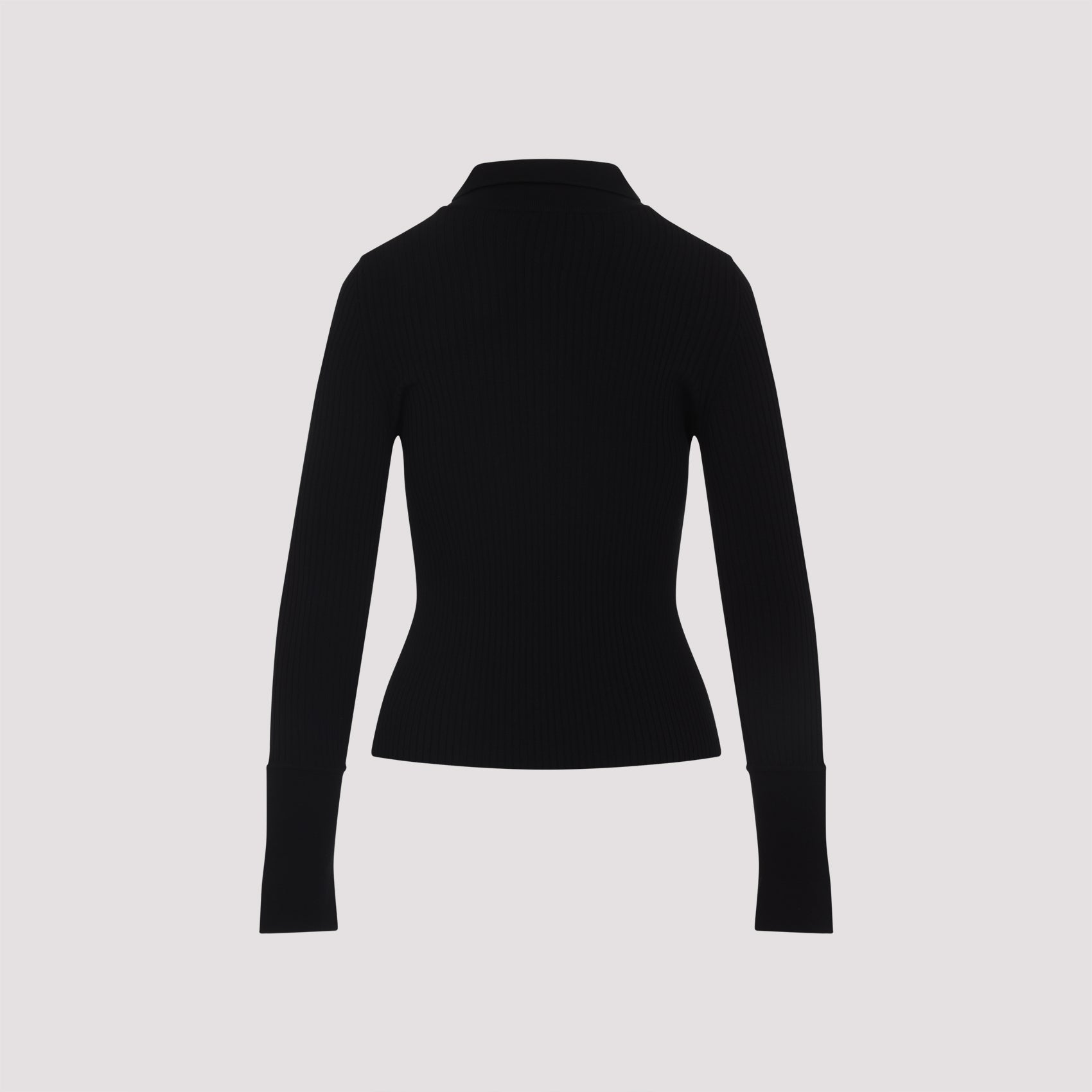 Courreges Classic Ribbed Polo