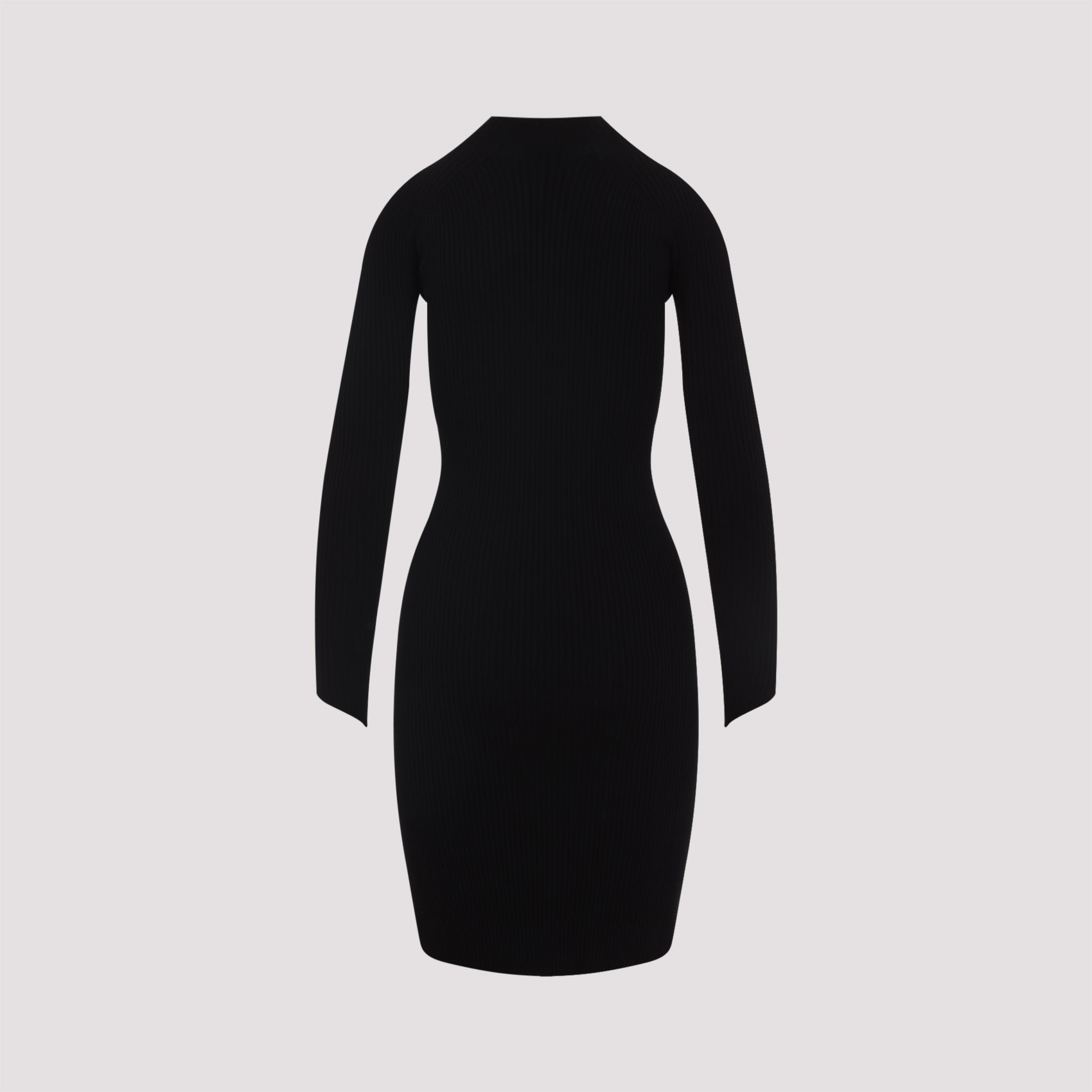 Courreges Circle Rib Mini Dress