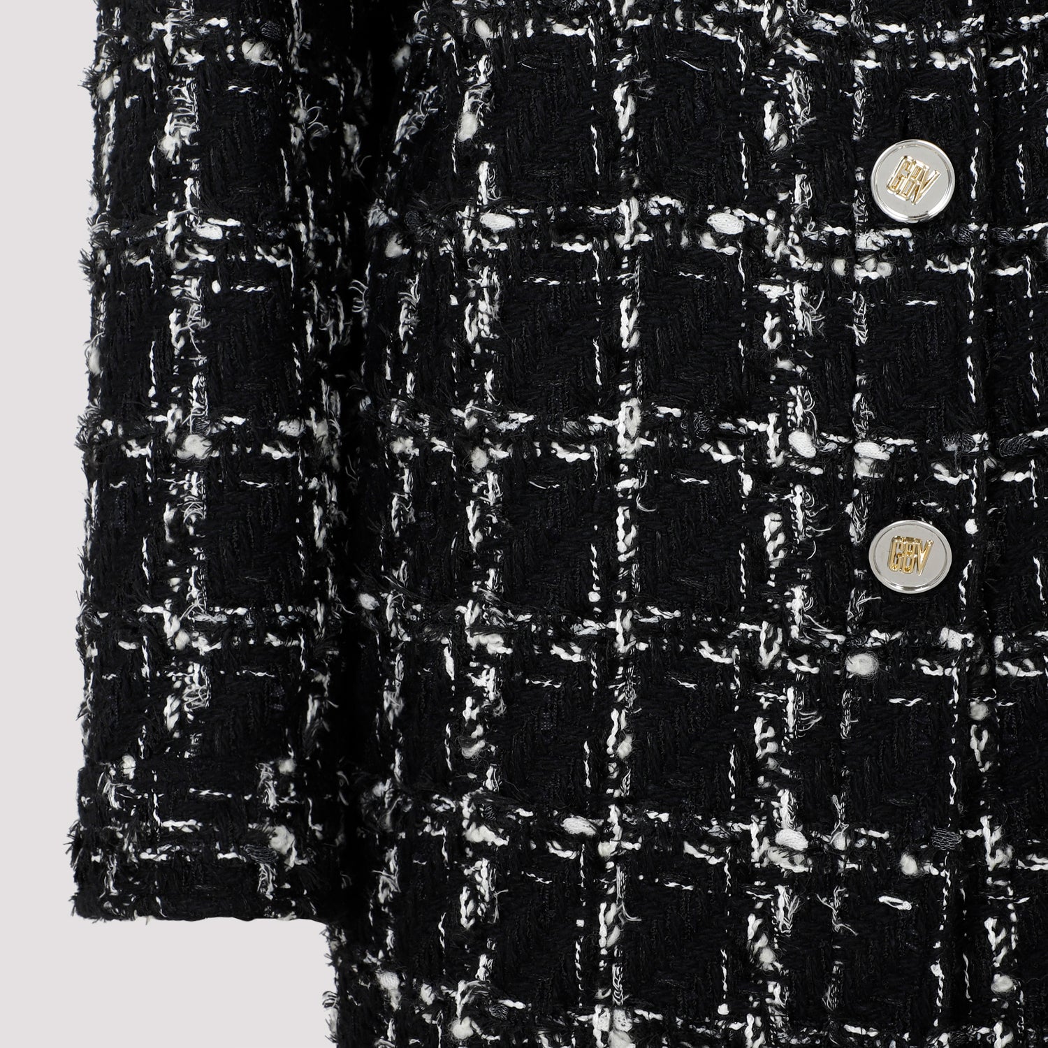 Giambattista Valli Checked bouclé Coat