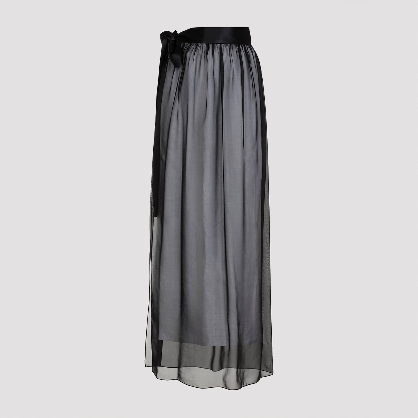 Dolce & Gabbana Silk Long Skirt