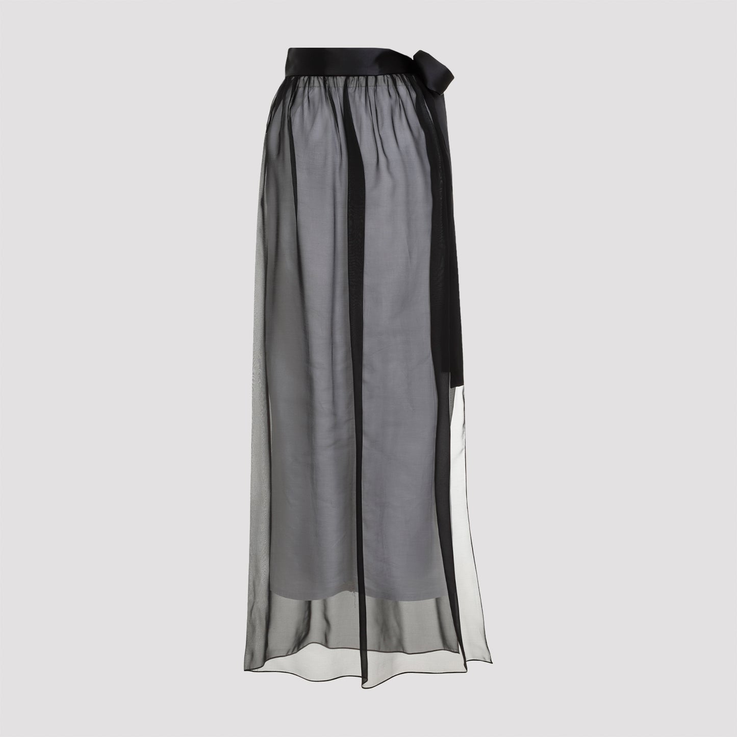 Dolce & Gabbana Silk Long Skirt