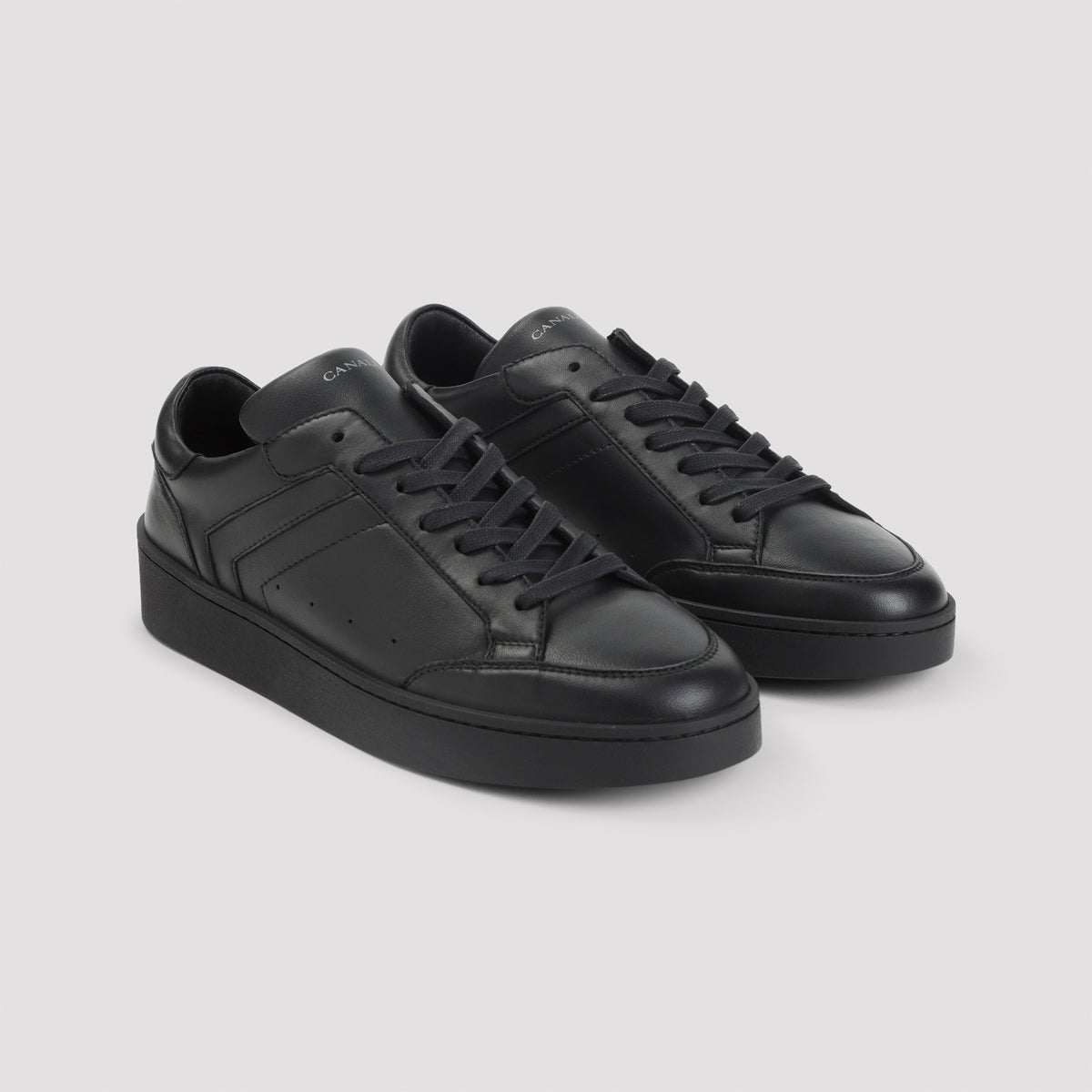 Canali Sneakers With Rubber Sole