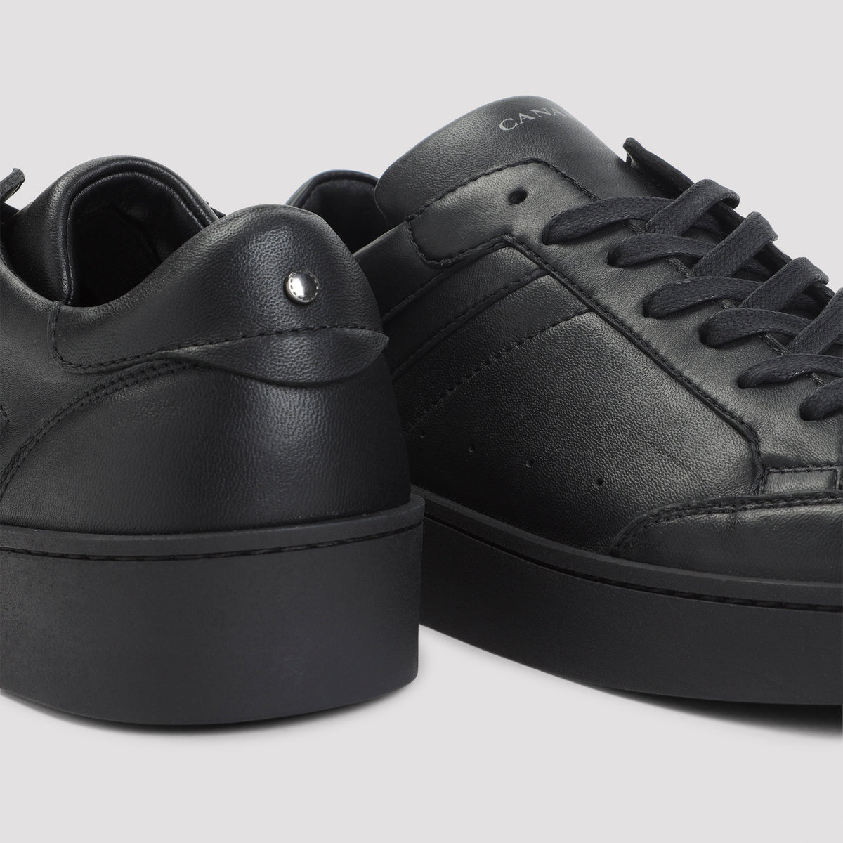 Canali Sneakers With Rubber Sole