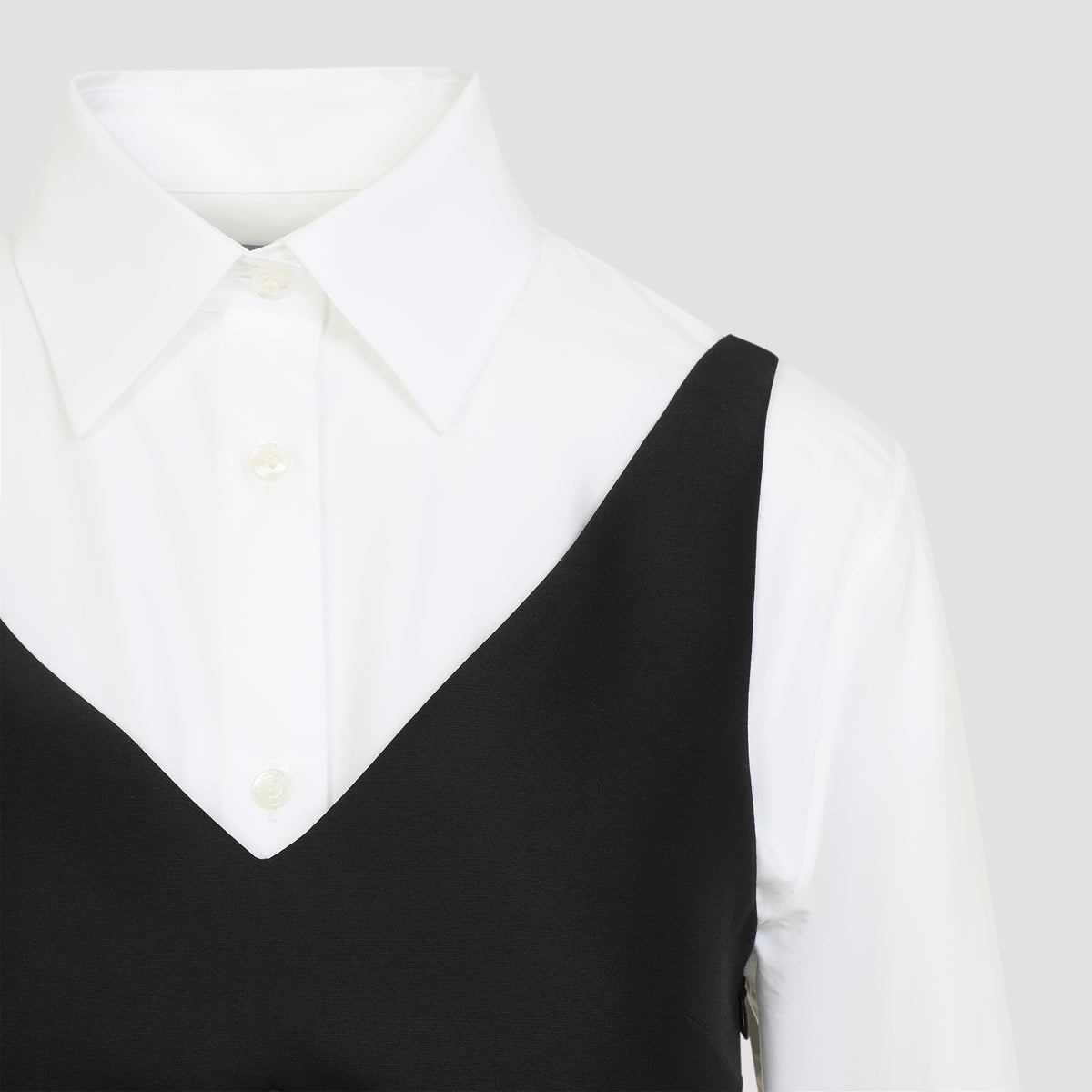 Balenciaga Hybrid Shirt Dress