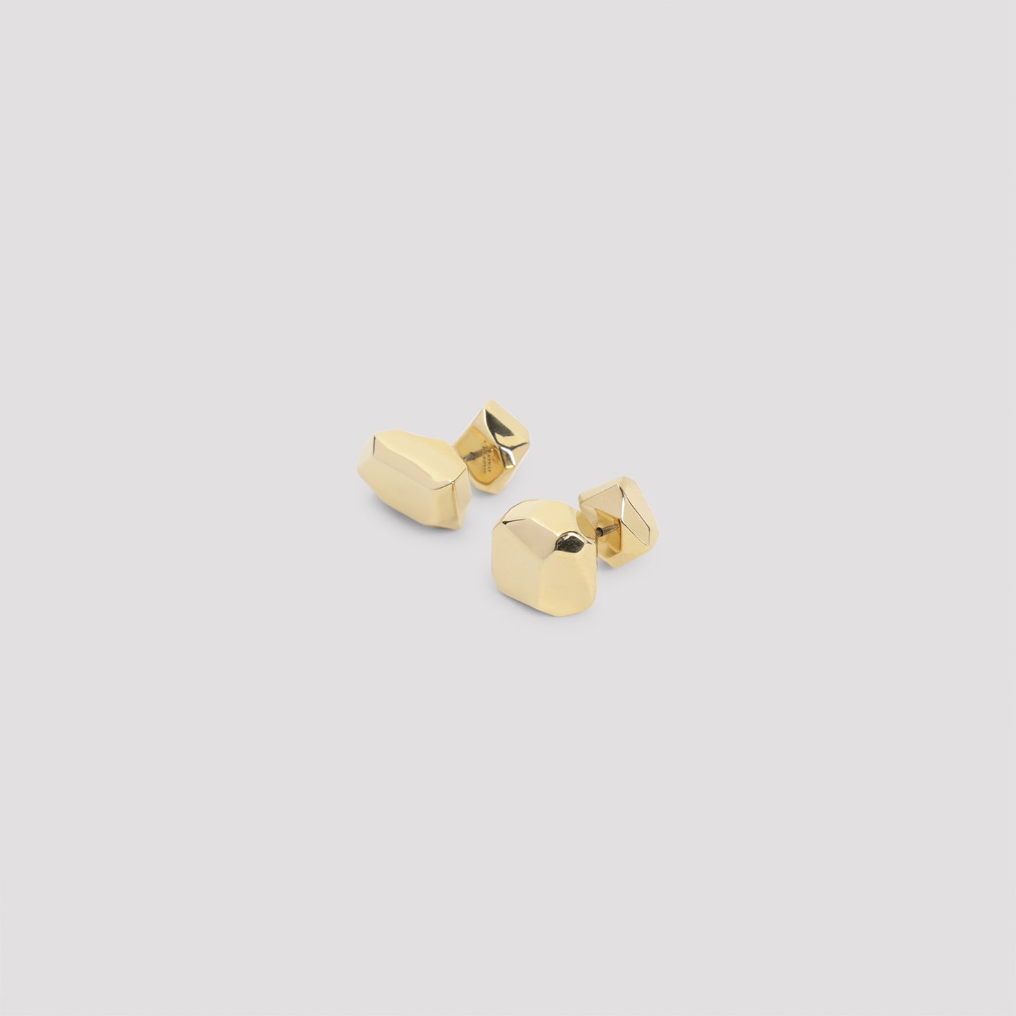 Lanvin Tiny Studs Cubic Metal Earrings