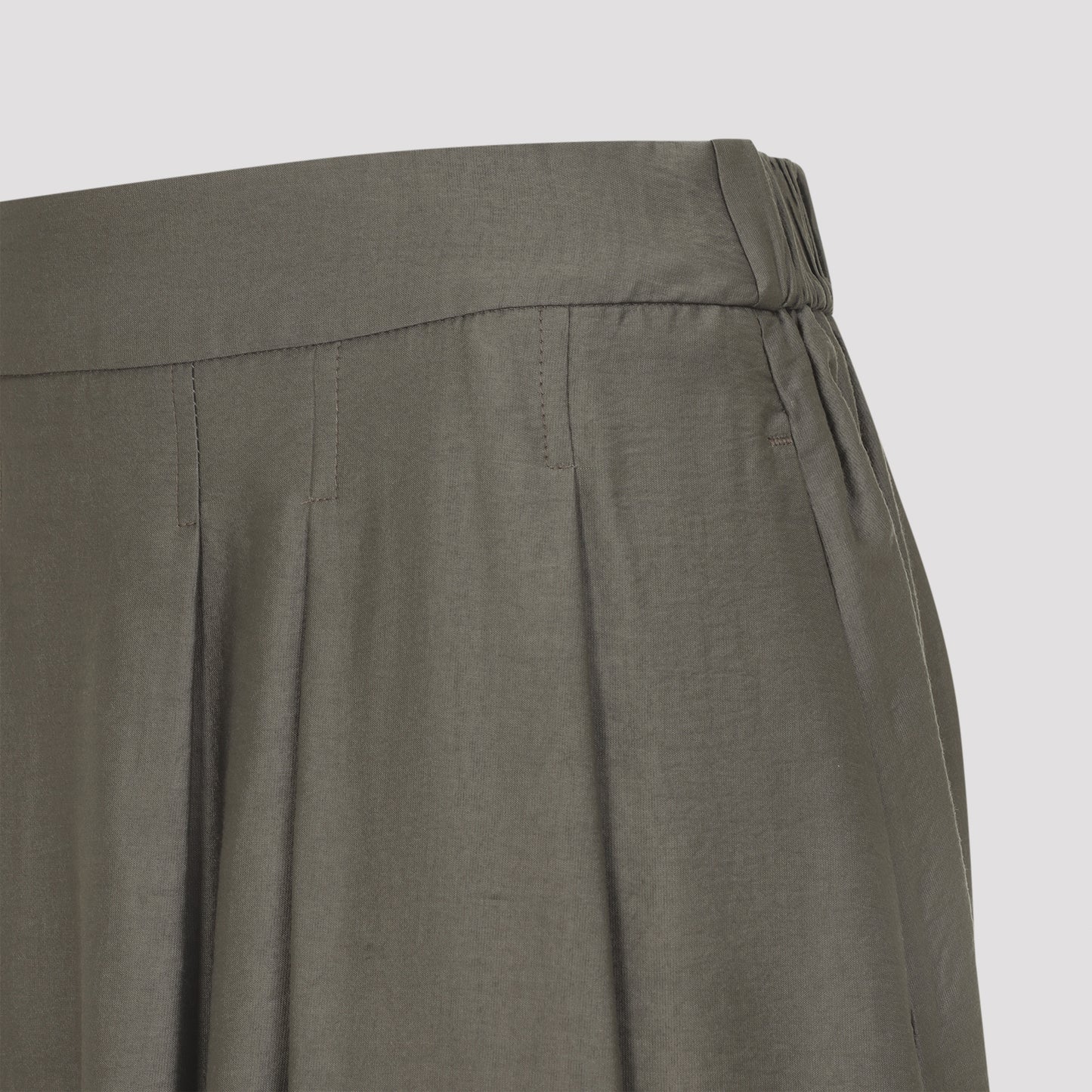 Peserico Lyocell Midi Skirt