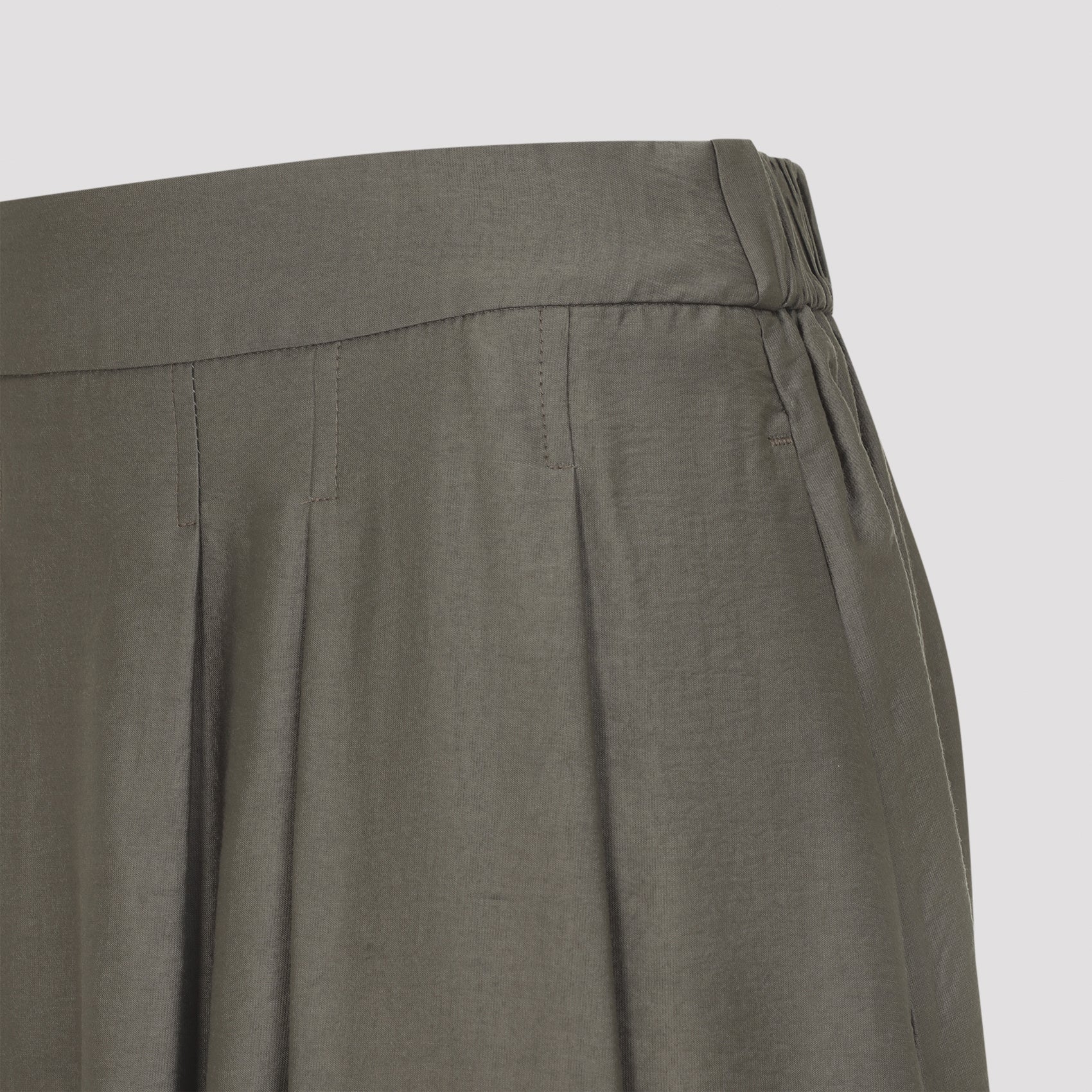 Peserico Lyocell Midi Skirt