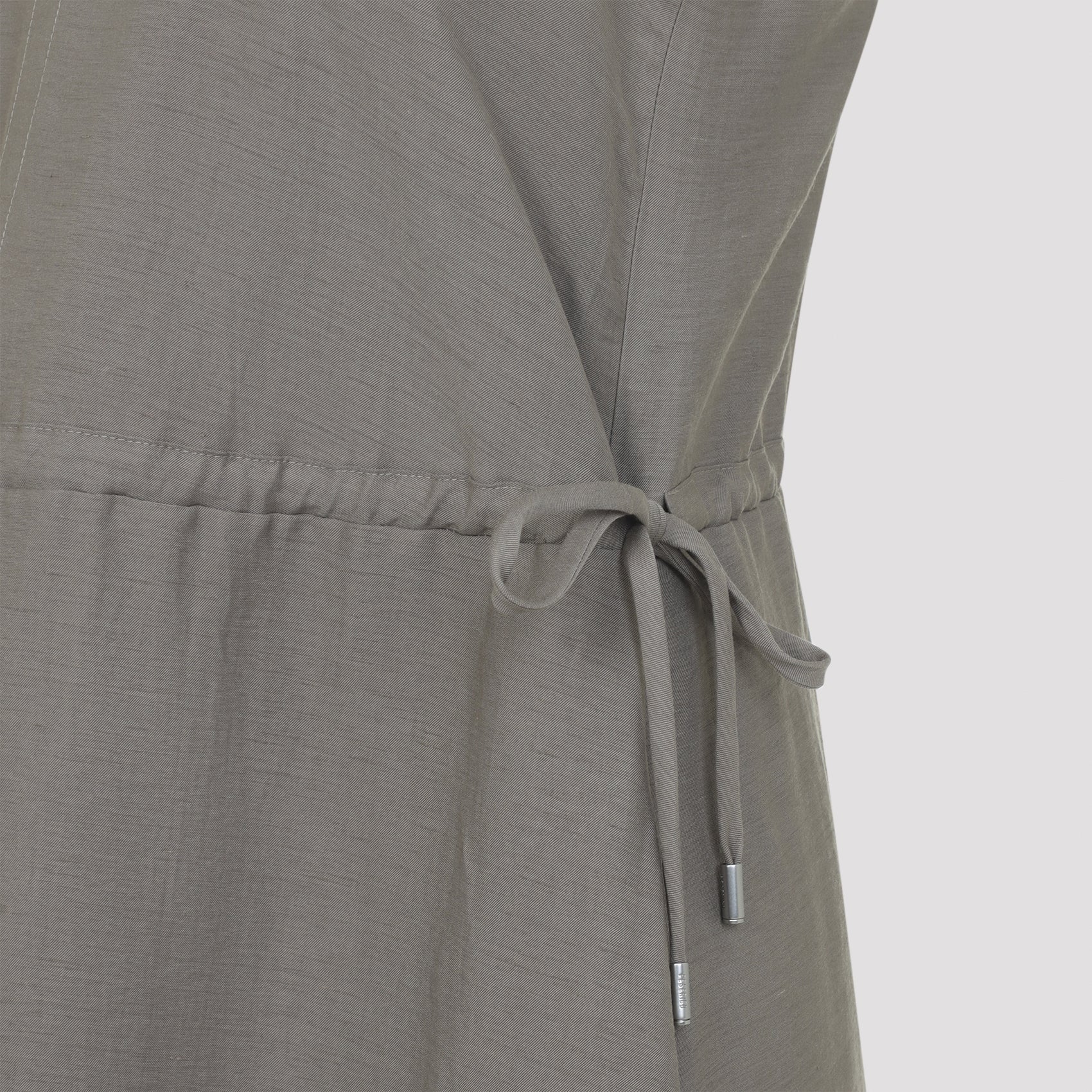 Peserico Twill Midi Dress