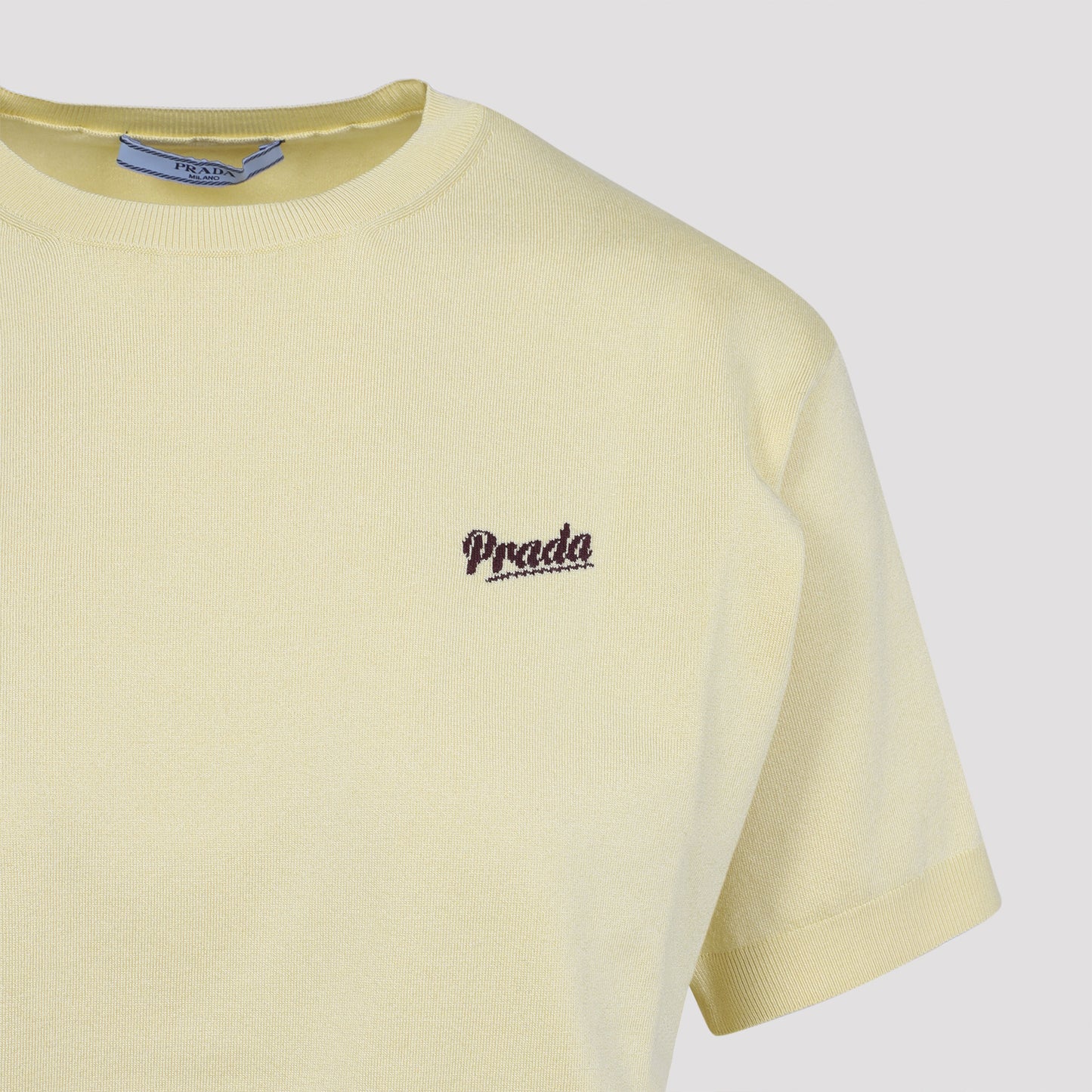 Prada Recycled Silk T-shirt