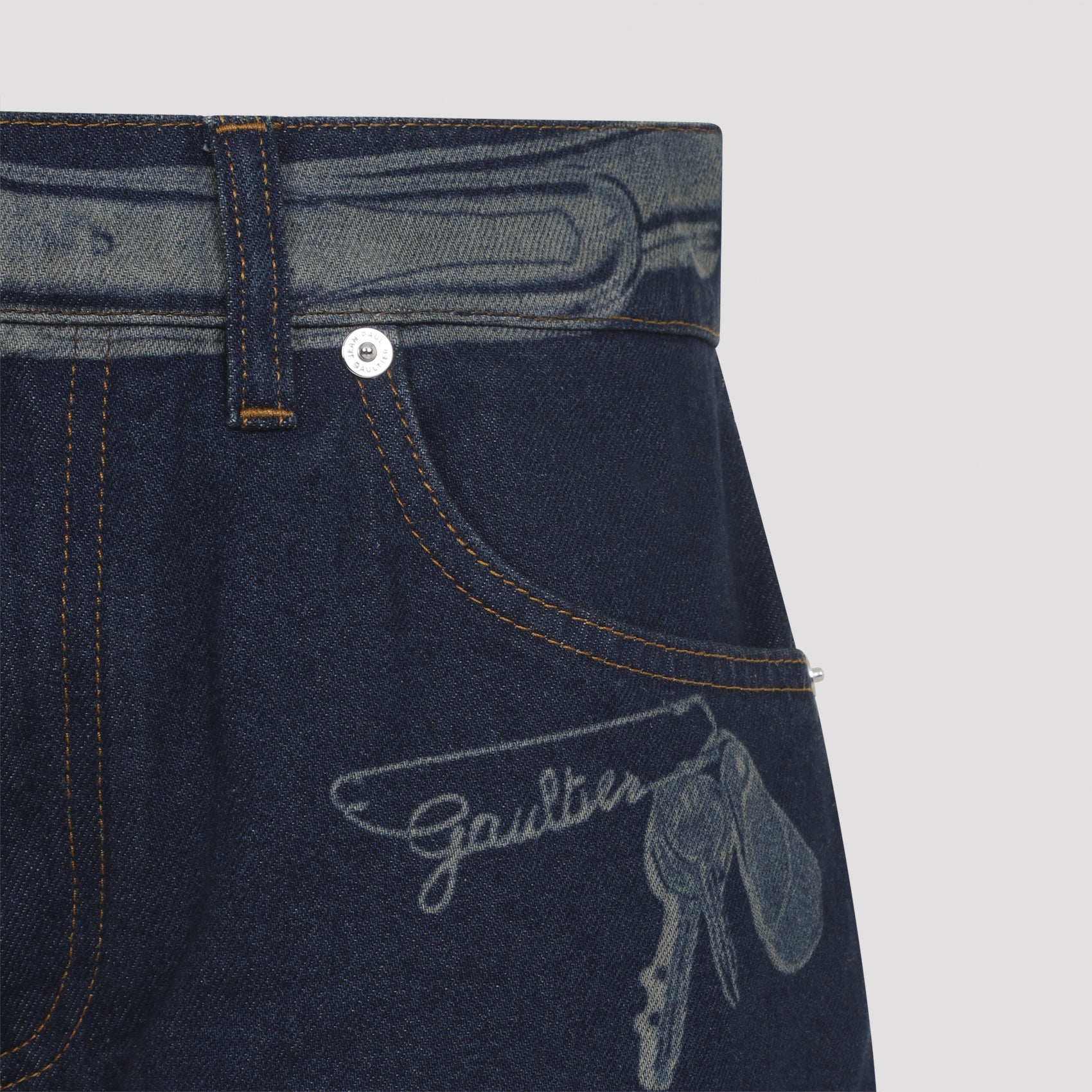 Jean Paul Gaultier Cotton Jeans