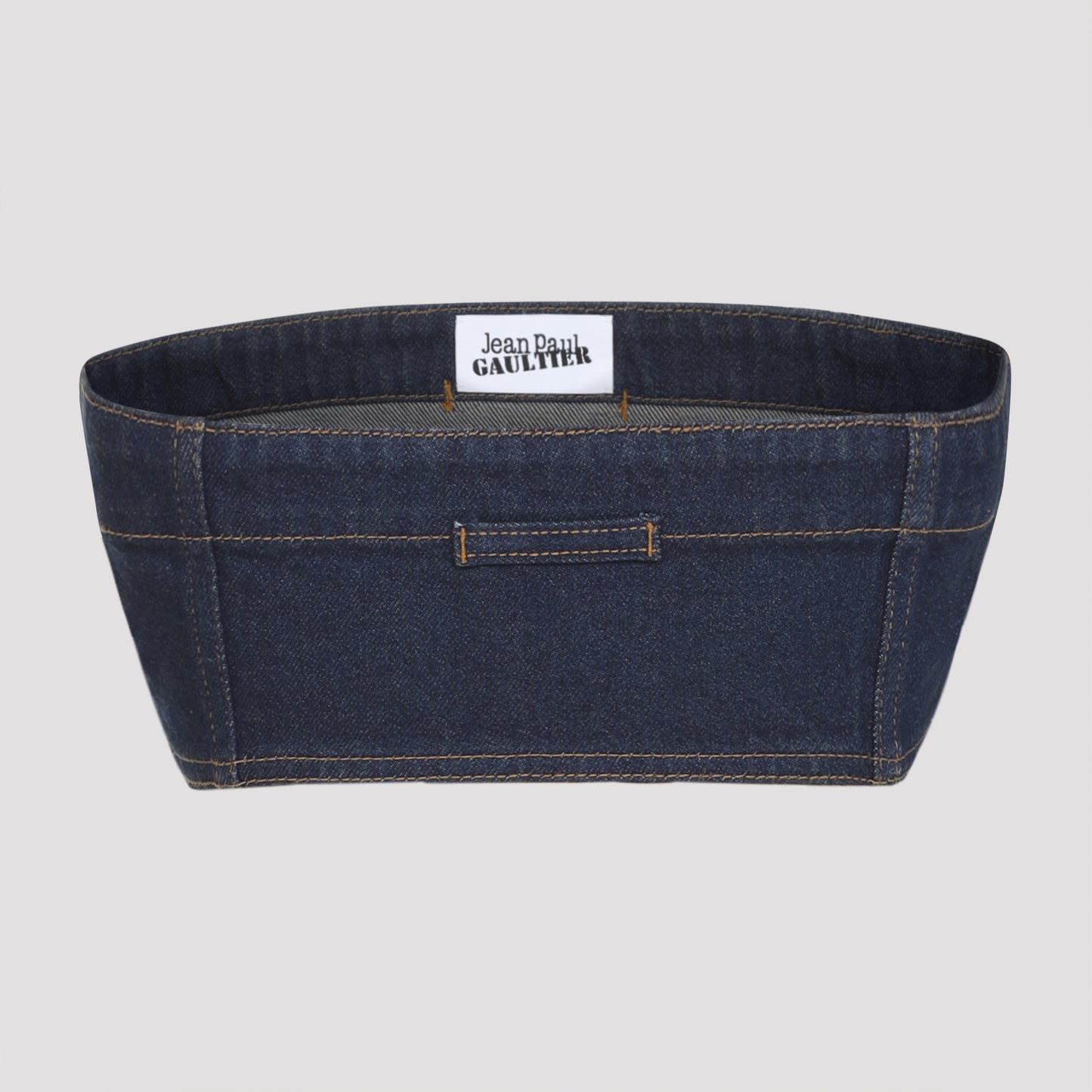 Jean Paul Gaultier Denim Bra Top