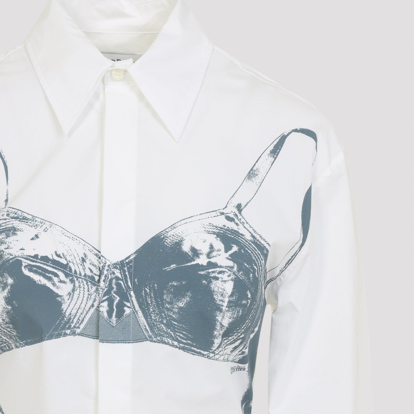 Jean Paul Gaultier Scanned Bra Shirt