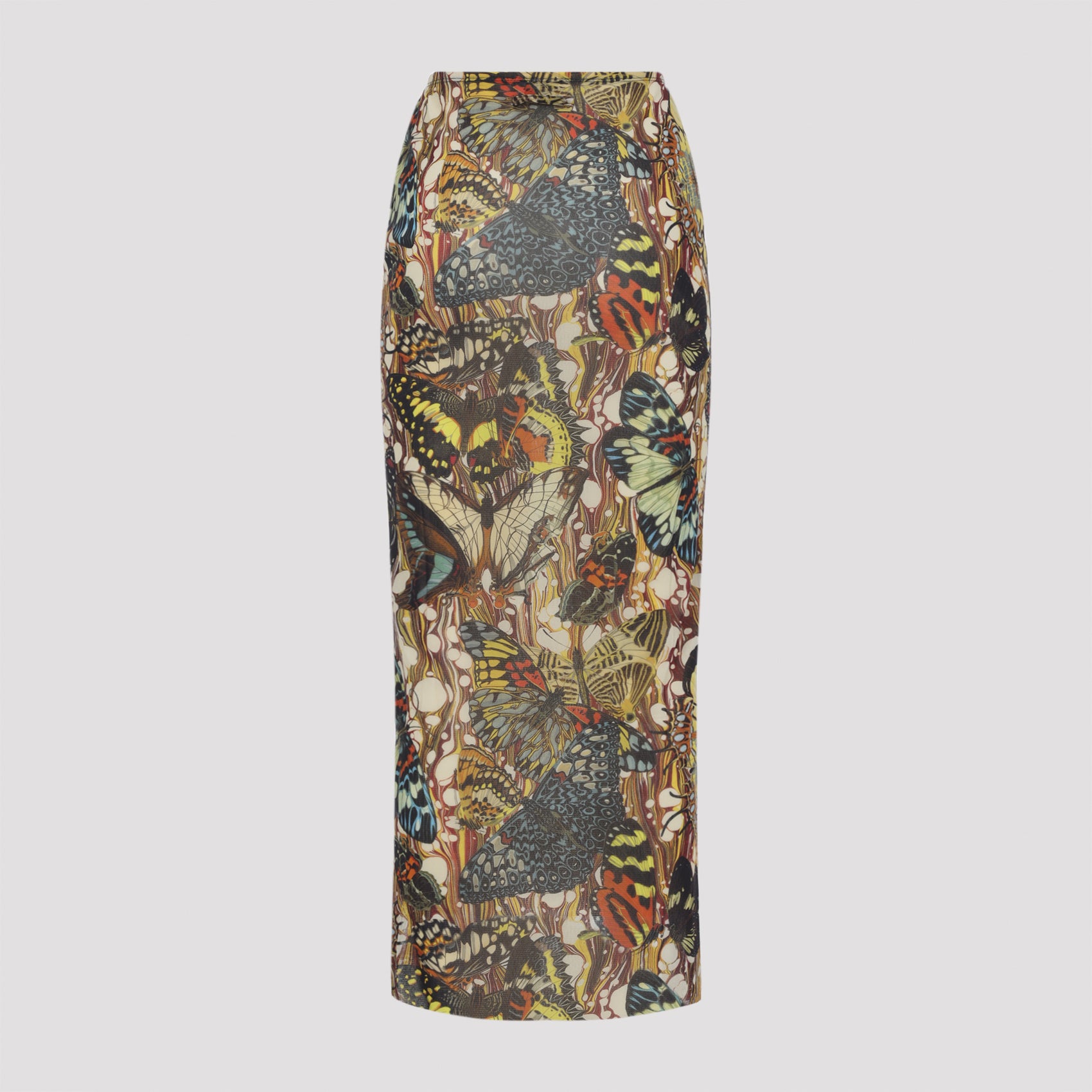 Jean Paul Gaultier The Yellow Butterfly Long Skirt