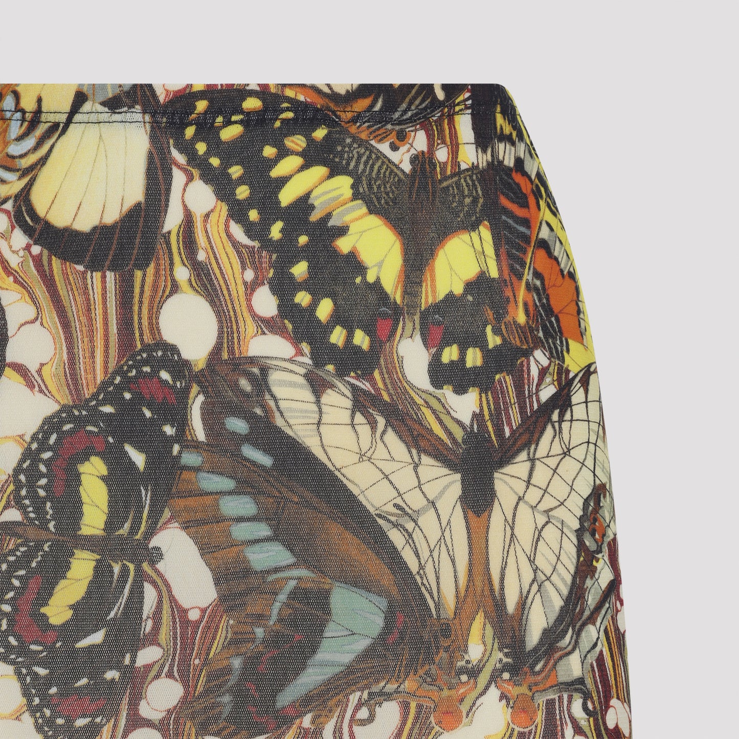 Jean Paul Gaultier The Yellow Butterfly Long Skirt