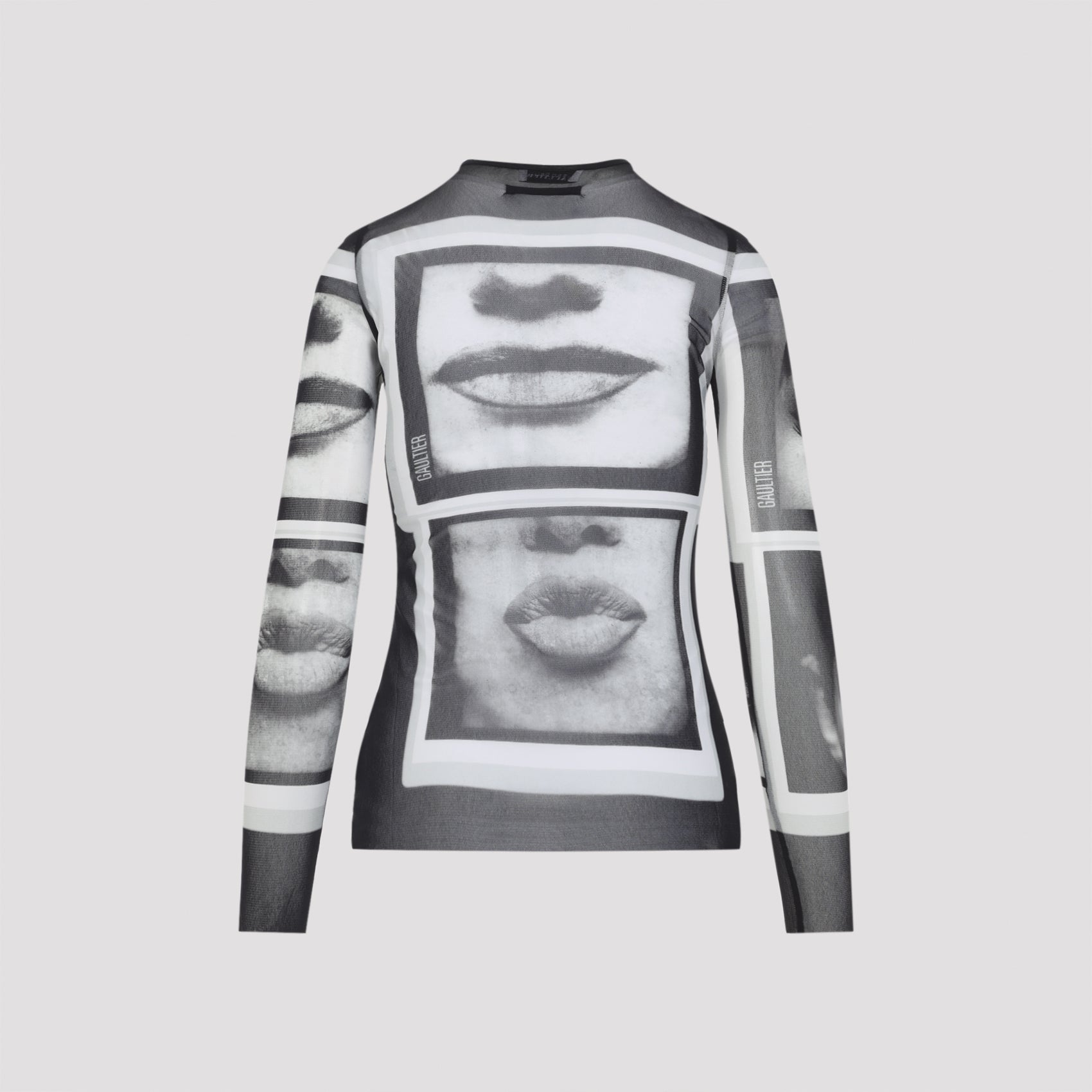 Jean Paul Gaultier Eyes and Lips Top