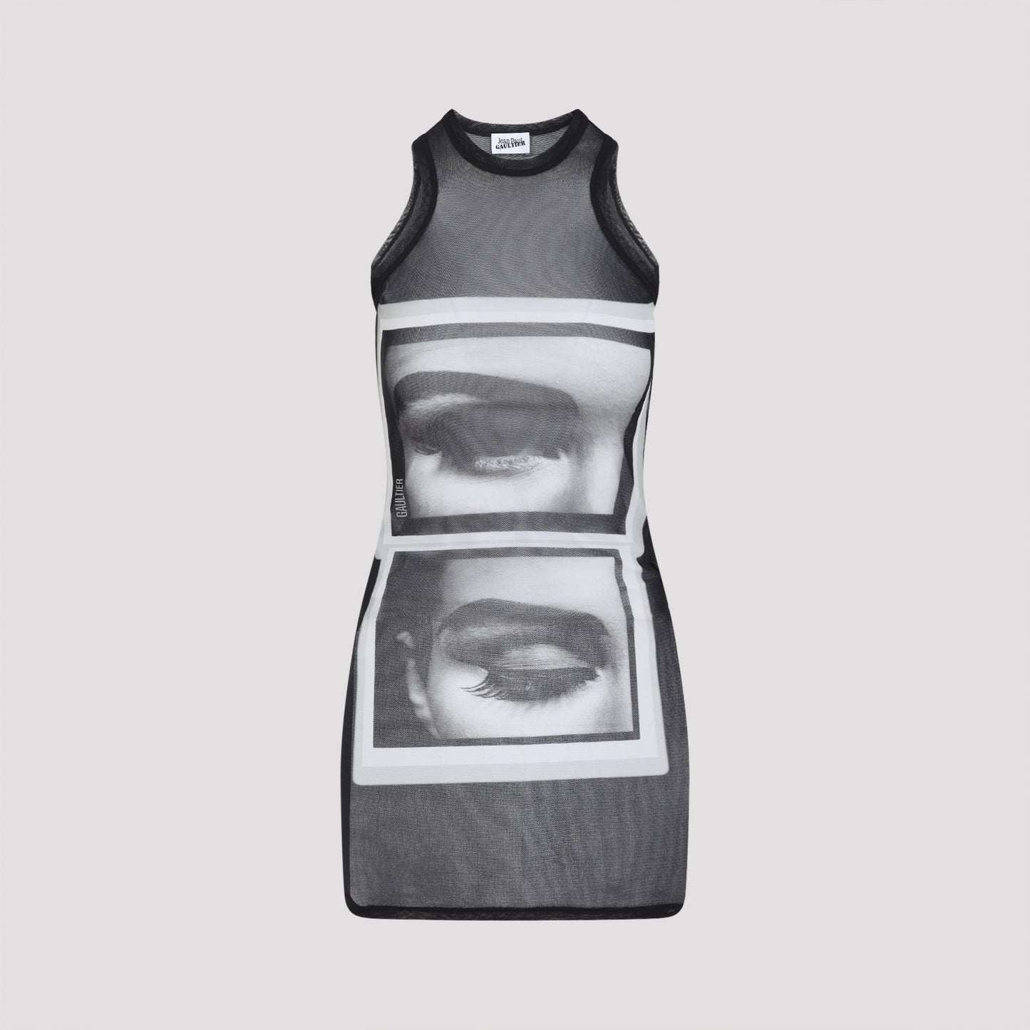 Jean Paul Gaultier Eyes and Lips Mini Dress