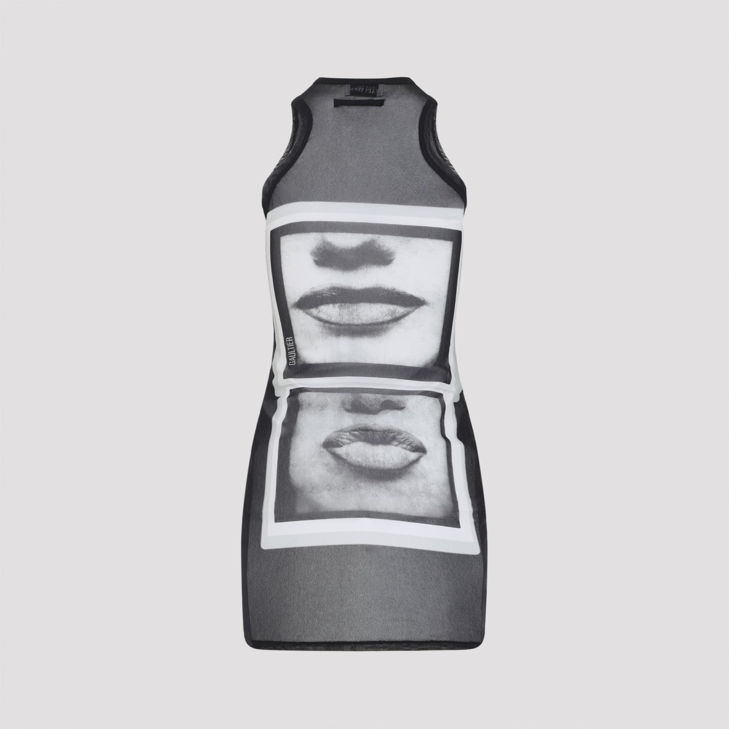 Jean Paul Gaultier Eyes and Lips Mini Dress