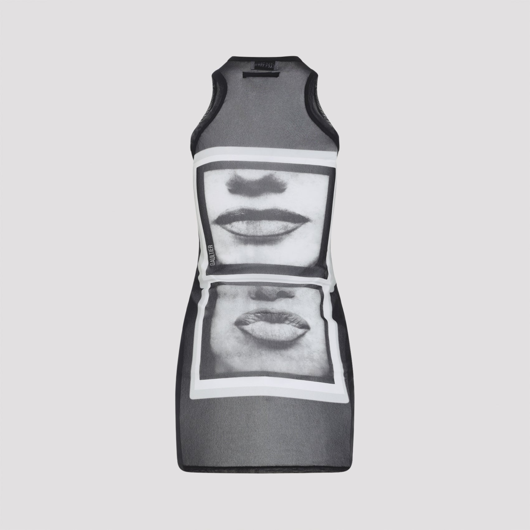 Jean Paul Gaultier Eyes and Lips Mini Dress