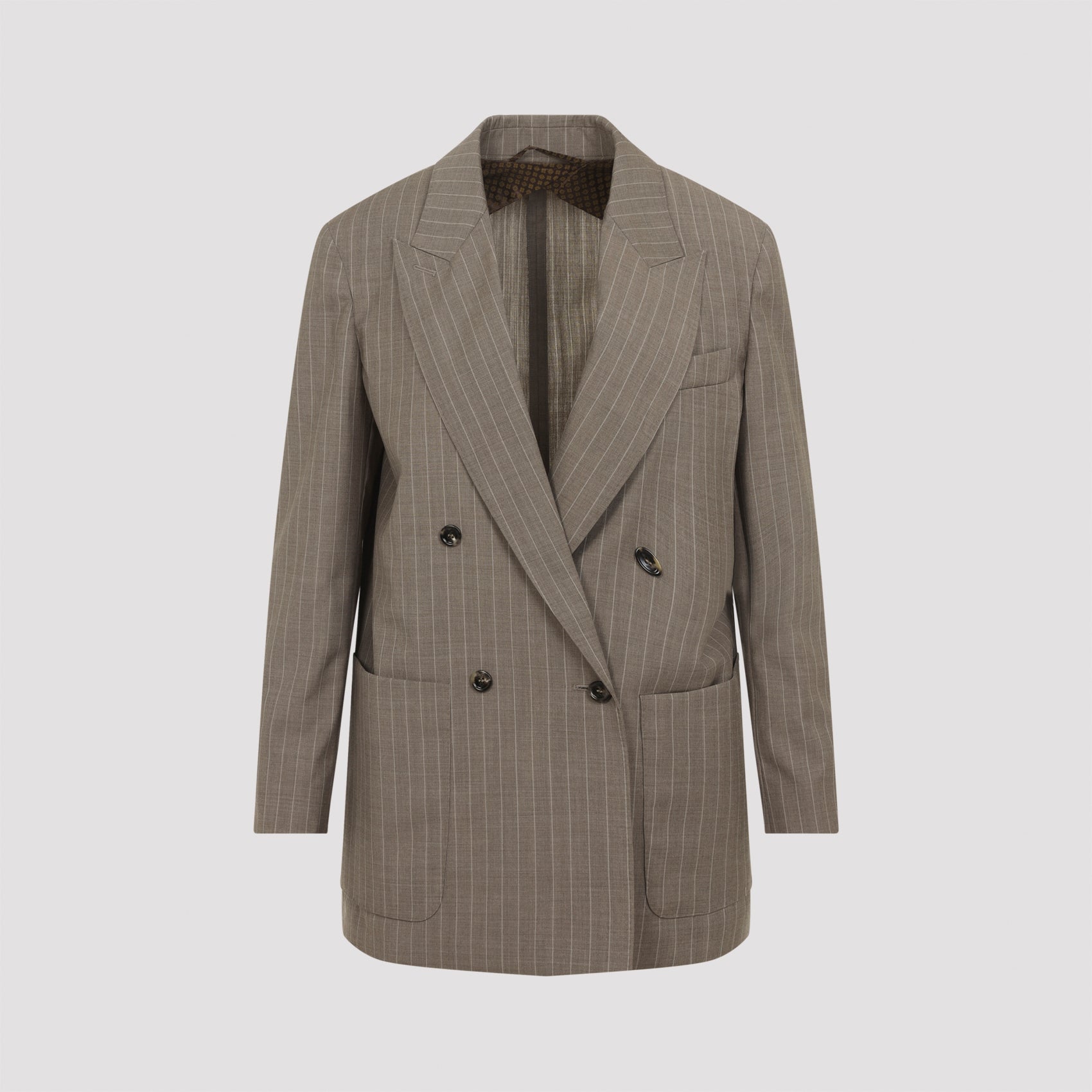 Max Mara Acciaio Pinstripe Jacket
