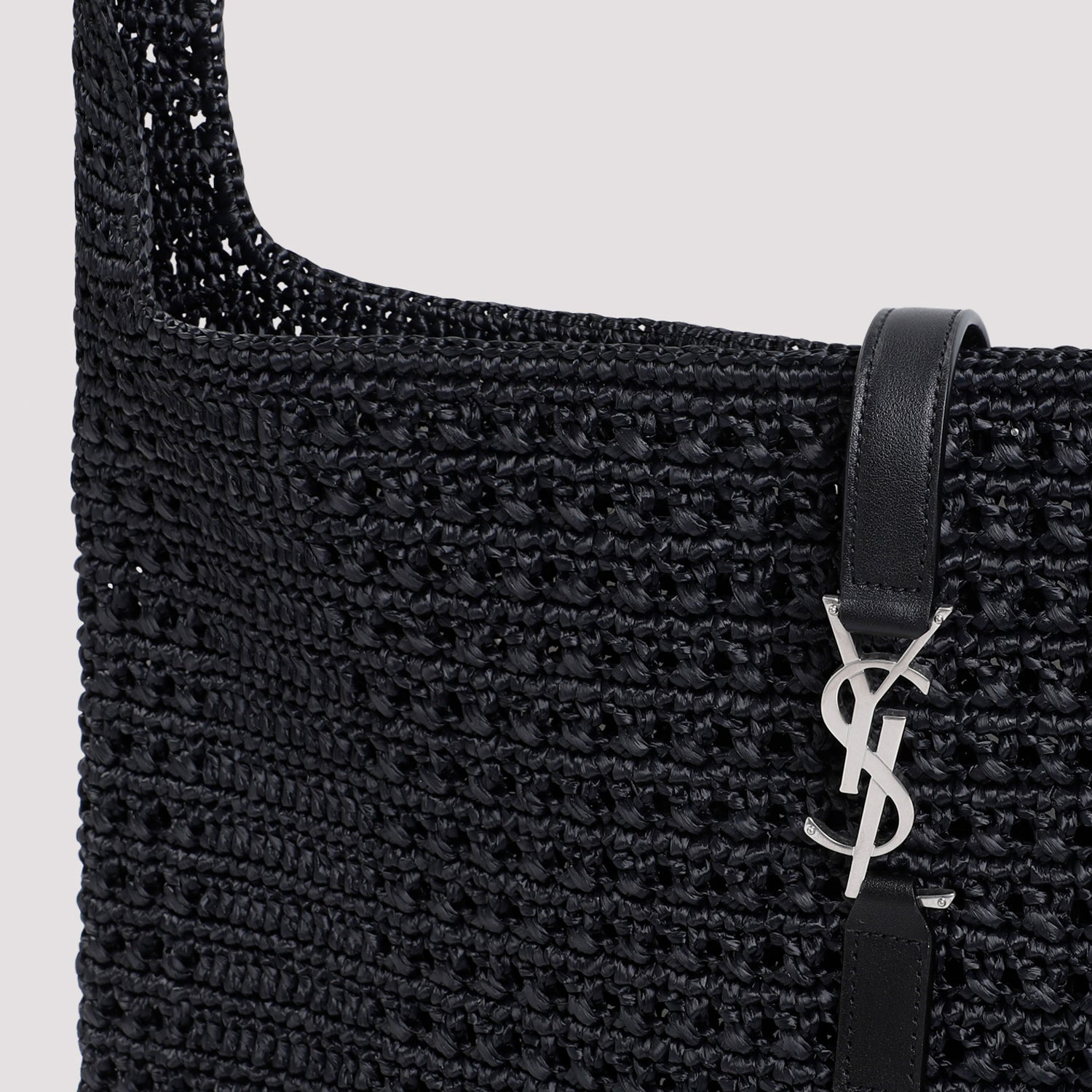 Saint Laurent Raffia Hobo Bag