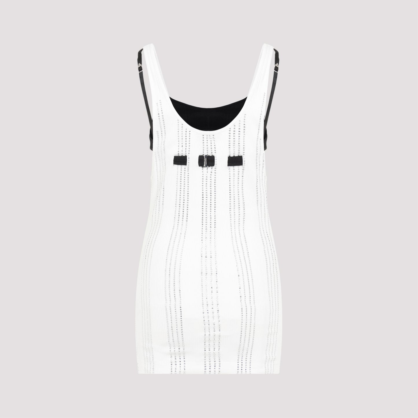 The Attico Flat Ribbed Jersey Tank Top