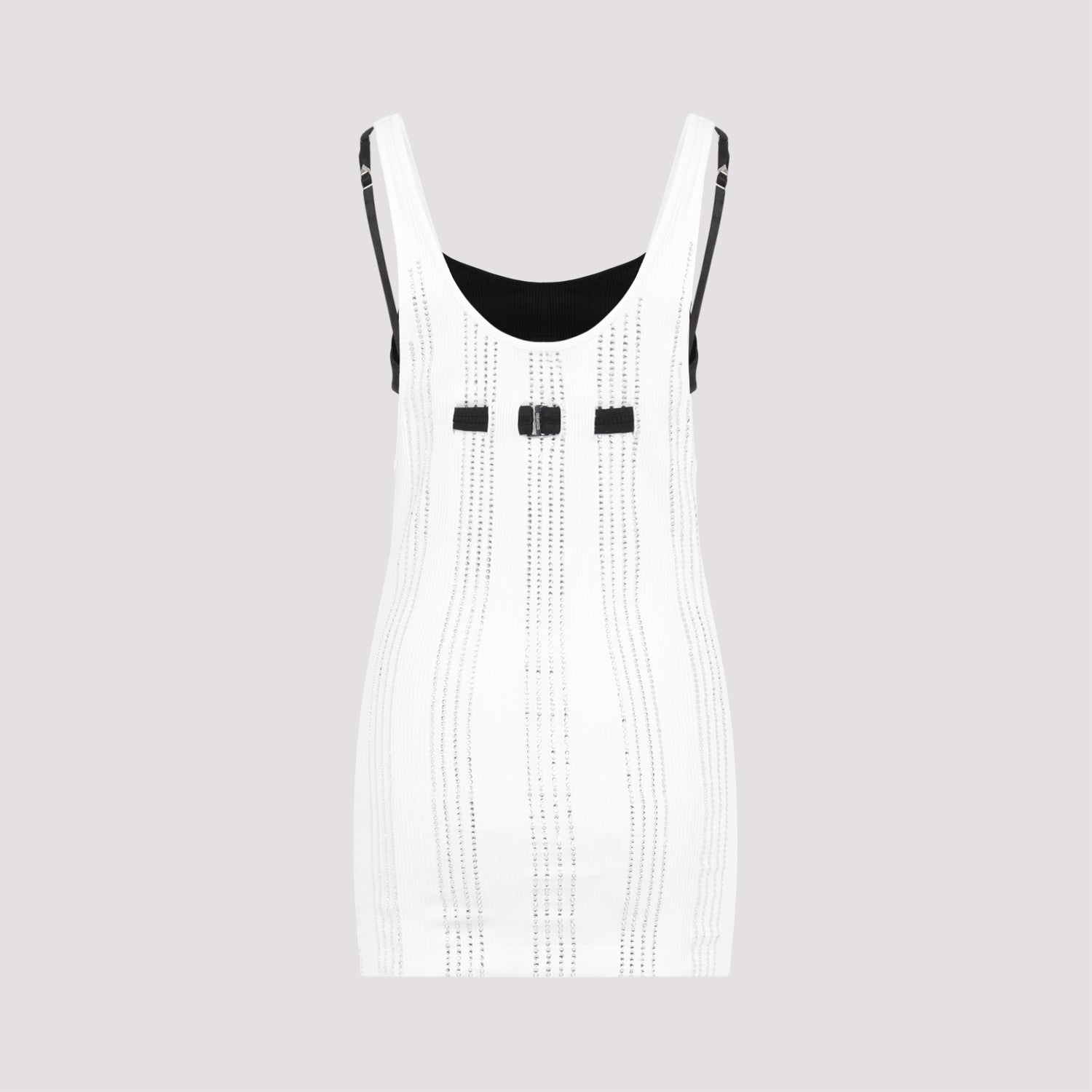 The Attico Flat Ribbed Jersey Tank Top