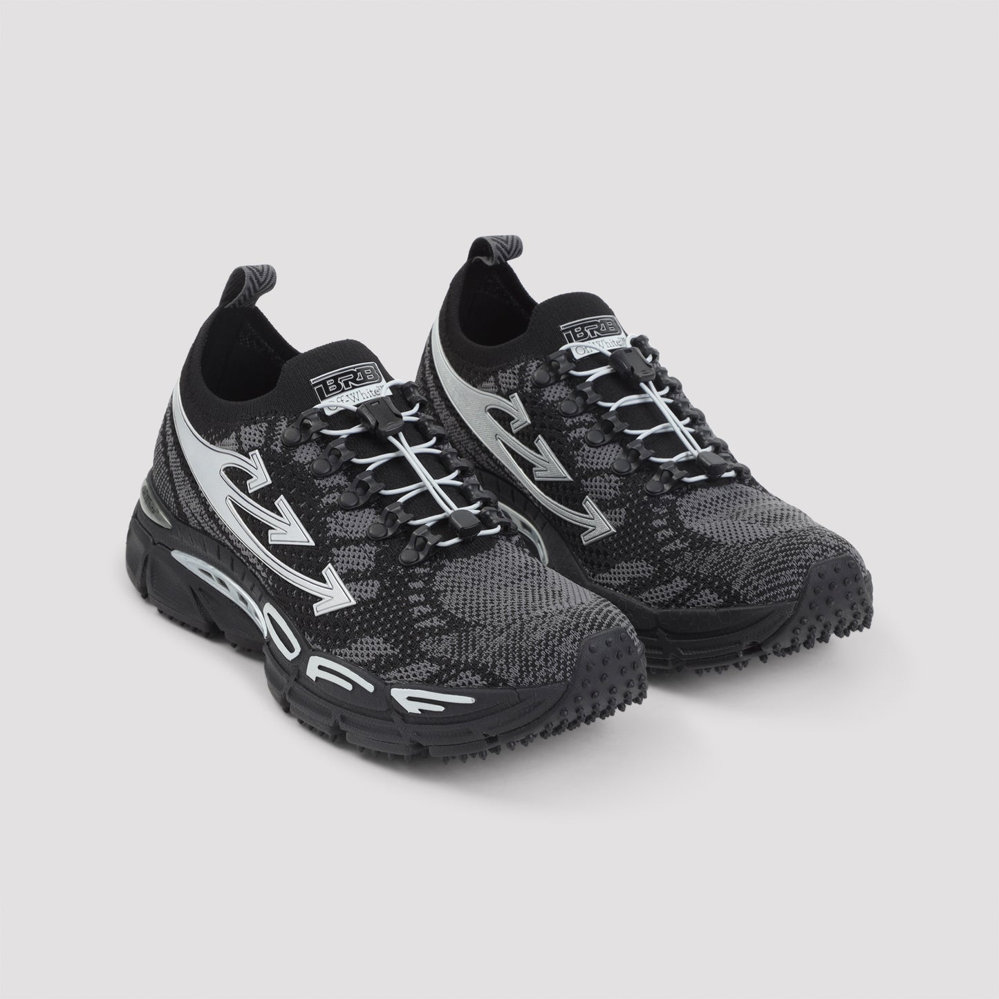 Off-White M-Be Right Back Knit Sneakers