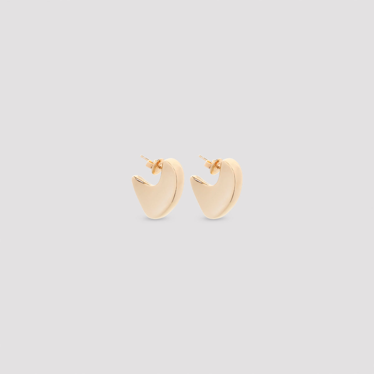 Bottega Veneta Disc Earrings