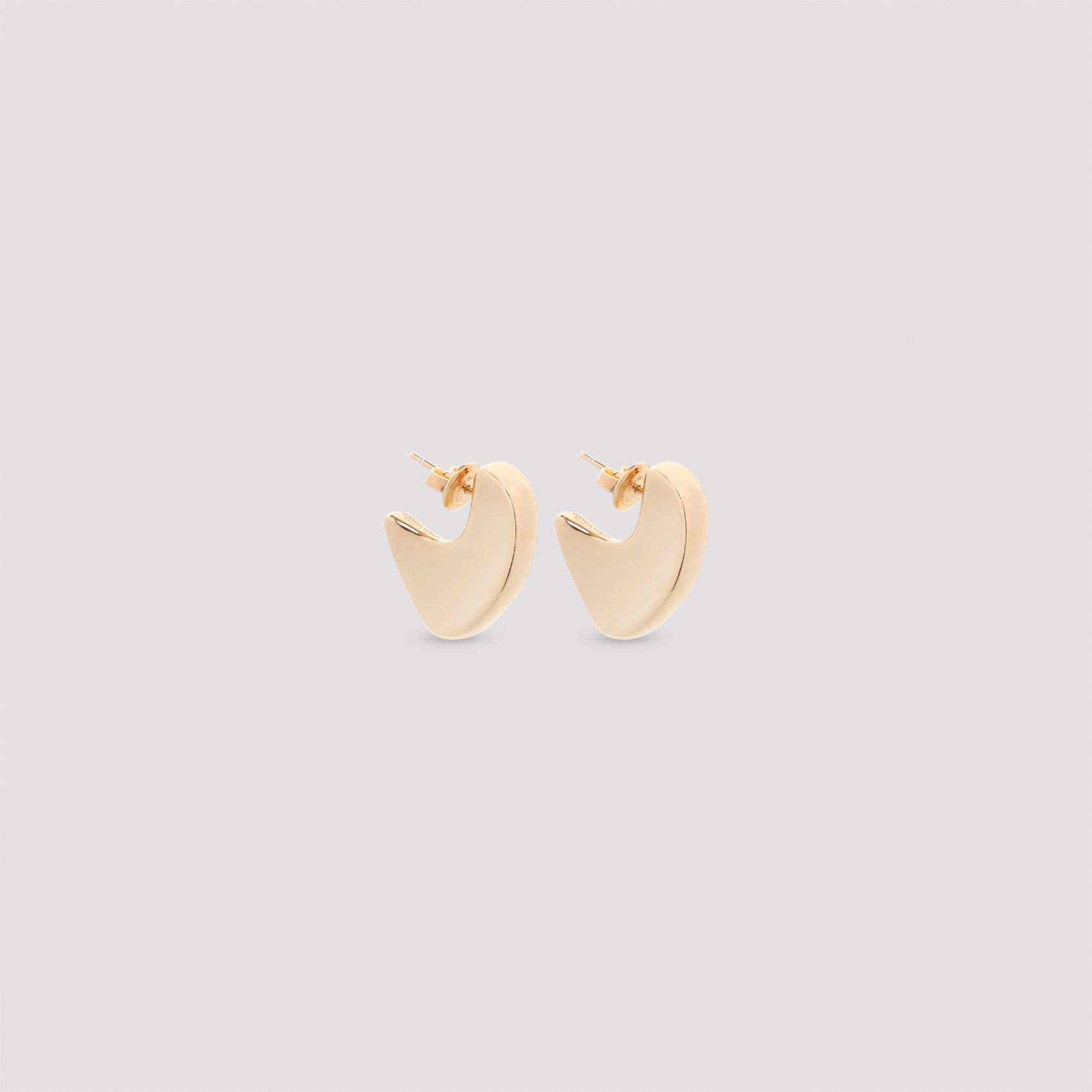 Bottega Veneta Disc Earrings